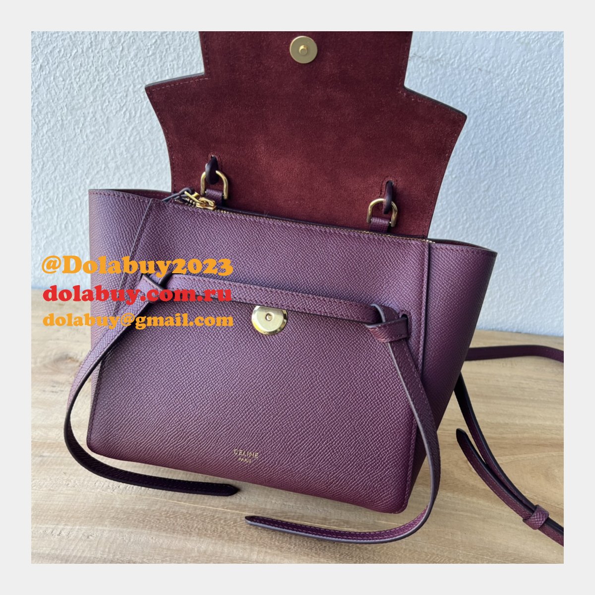 Designer 2024 Best High Quality Celine Catfish Bun Replica Belt Bag