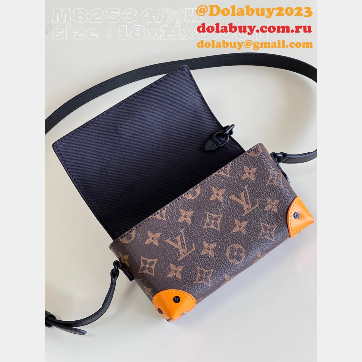 Duplicate Steamer Wearable Wallet M82534 Louis Vuitton Bag