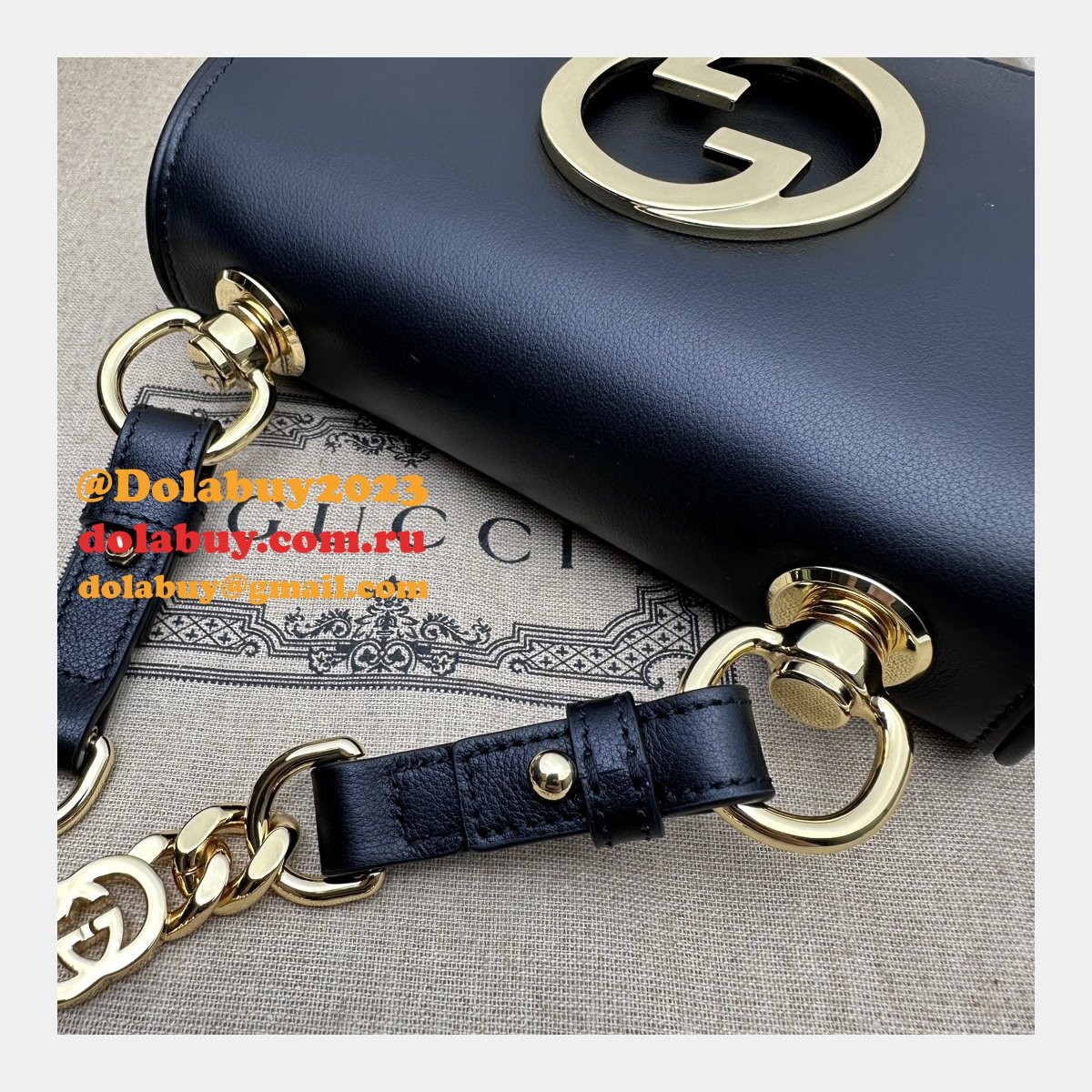 G*u*i aaa+ blondie chain shoulder 724645 wholesale bag