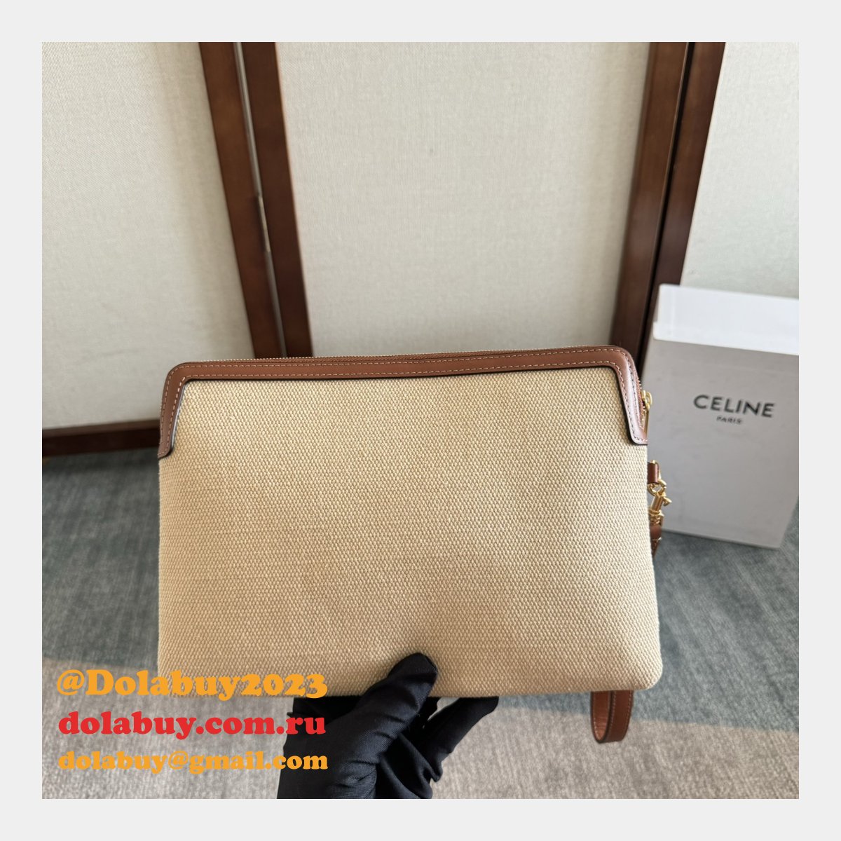 Top Quality Celine Fashion Designer 107502 Clutch