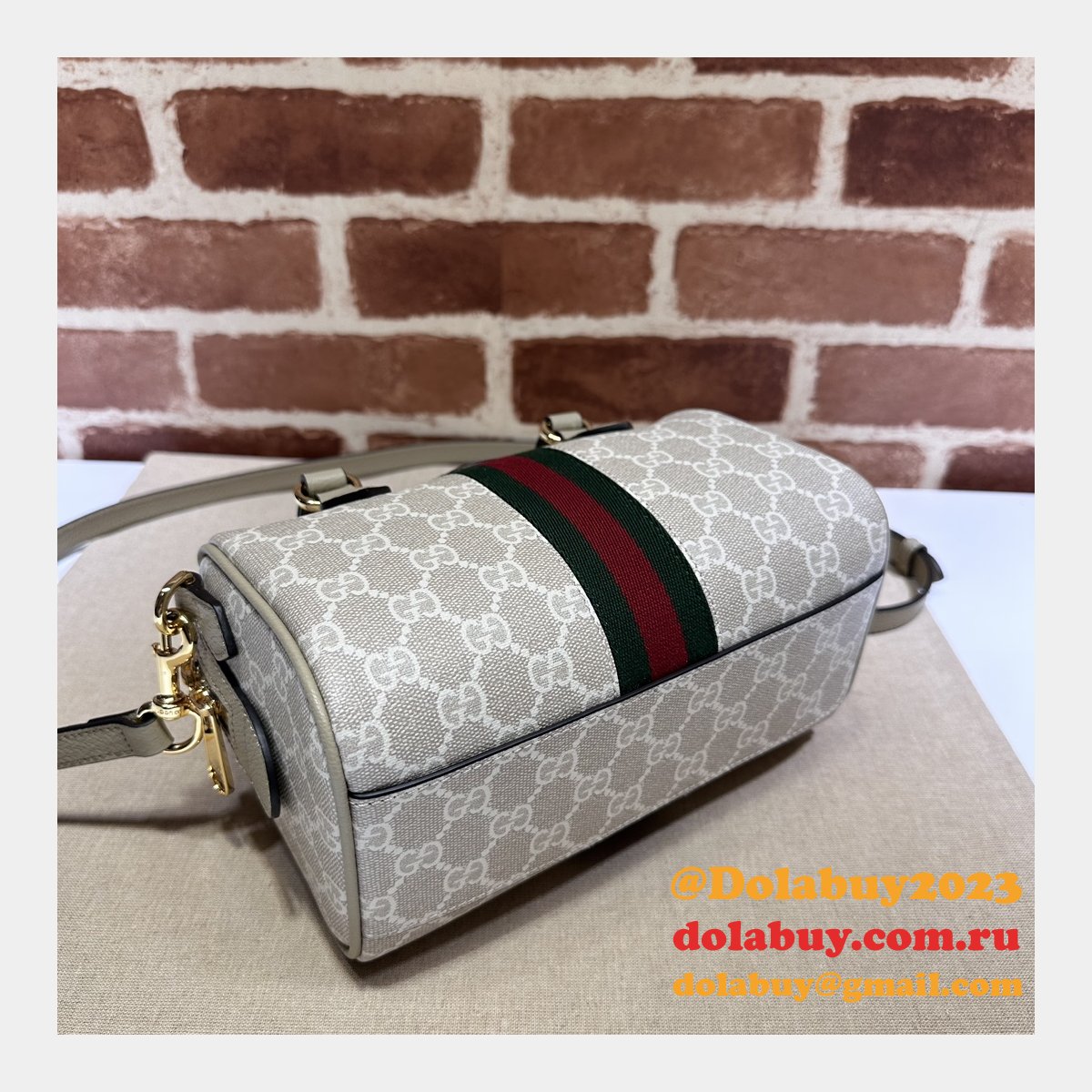 Ophidia GG 772053 Gucci Replica Crossbody Top Handle 1:1 Mirror Bag