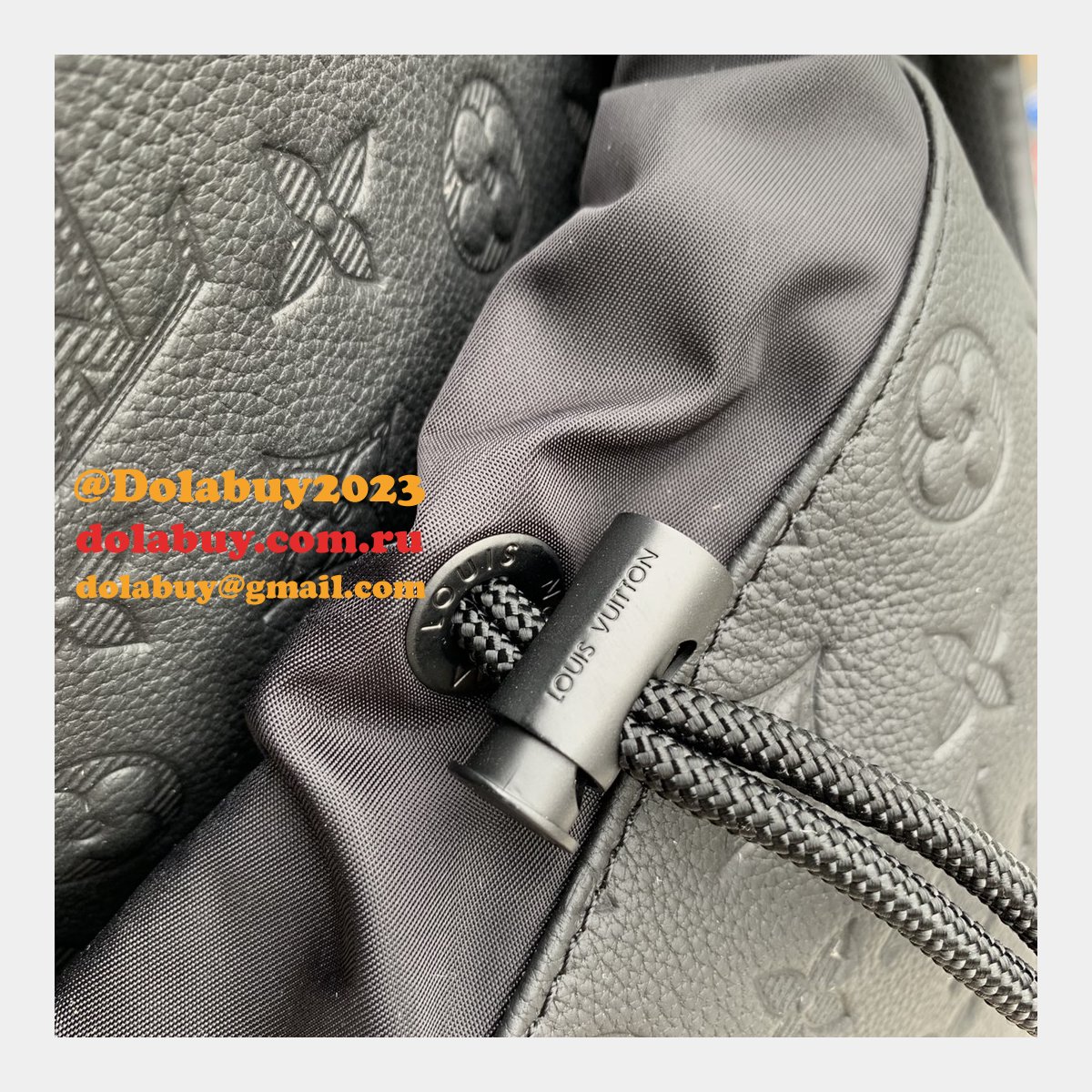 Trekking Backpack Monogram Shadow Fake Louis Vuitton M43680 Bag