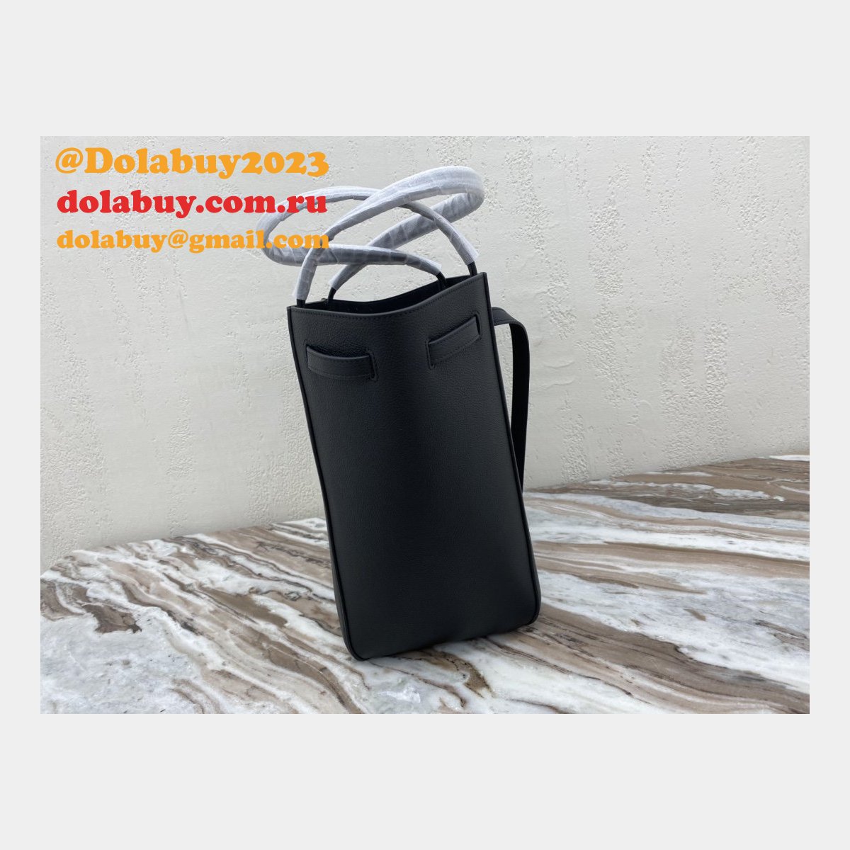 Cheap High Quality Replica Celine Black Cabas Phantom For Sale