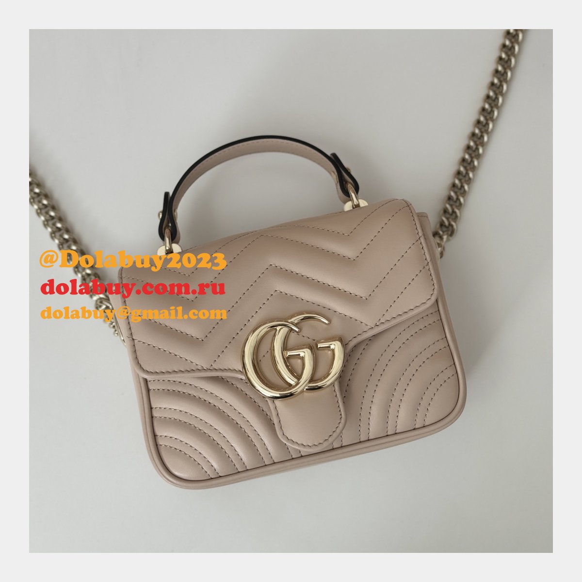 Gucci Luxury 1:1 GG Marmont 811238 Copy Bags