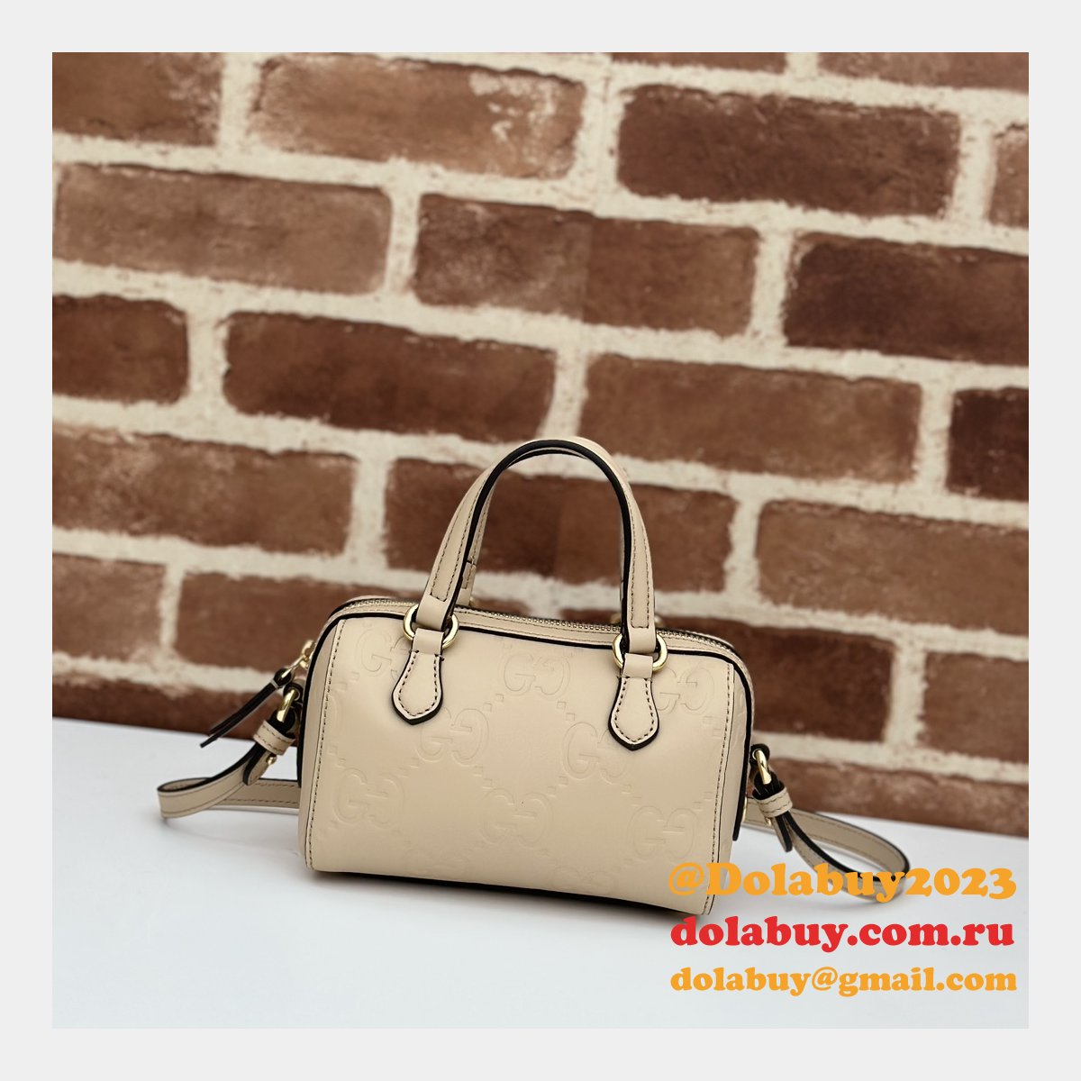 Replica 790130 GG Super Mini Top Handle Gucci Designer Bag