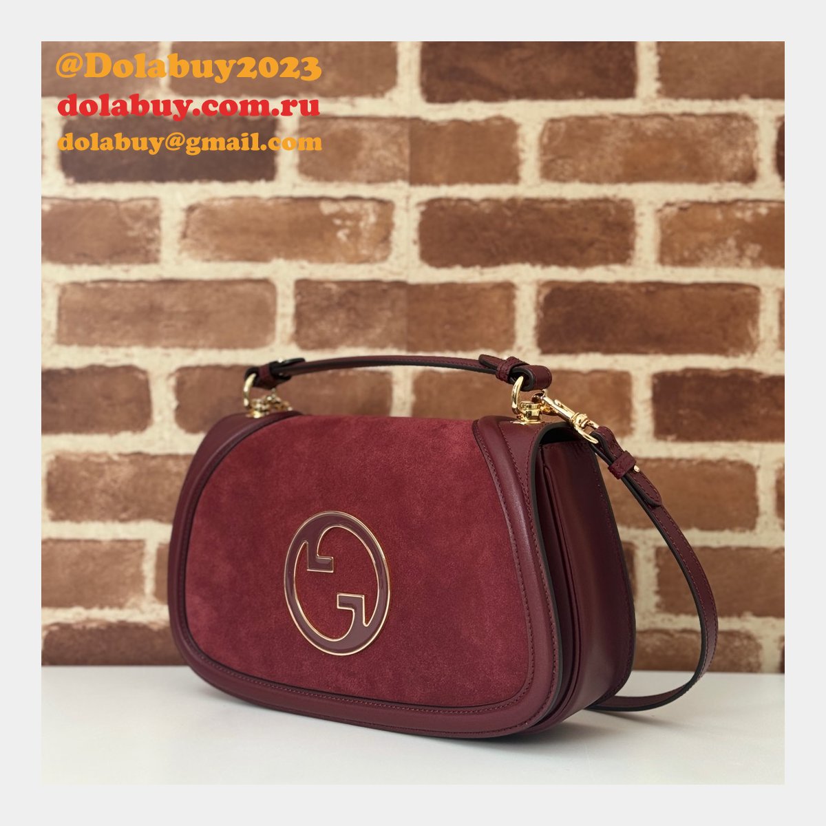 Designer Replica 815719/815711/815715 Gucci Blondie Shoulder Top Handle Bag