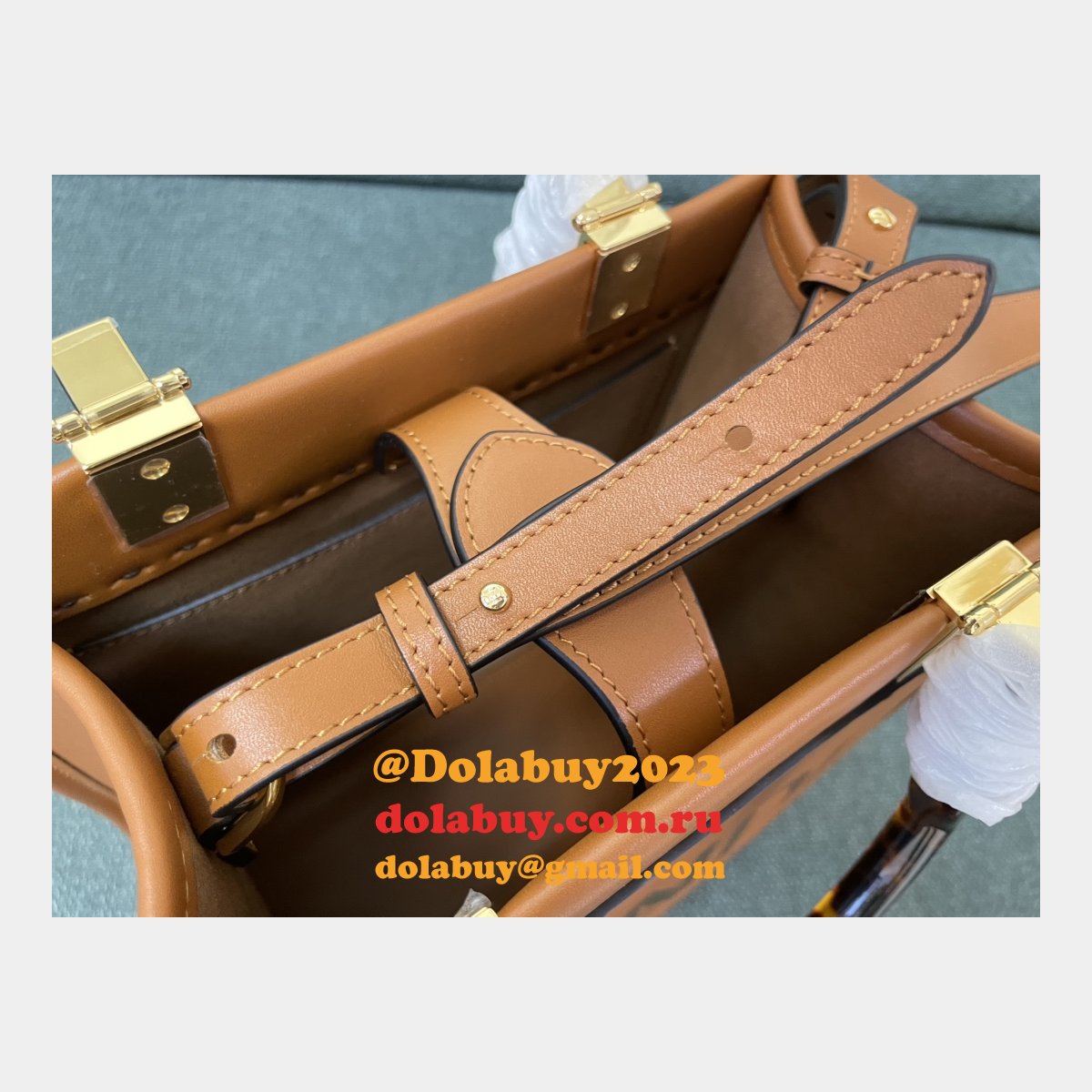 Replica Top Quality FENDI TOTE Sunshine mini handbag