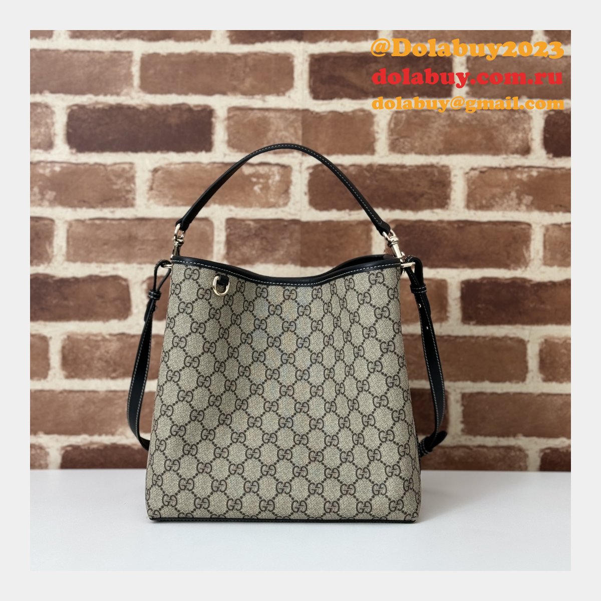 Gucci Fashion Copy 815103 Crossbody GG Emblem Small Shoulder Bag