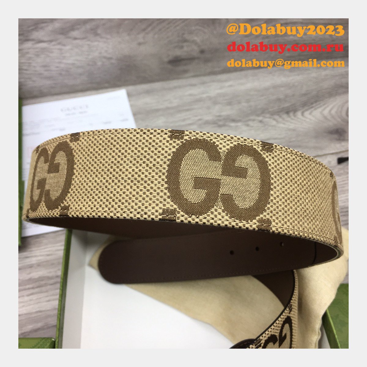 Shop 1:1 Image Mirror Gucci 3.8cm Belts Replica Bags