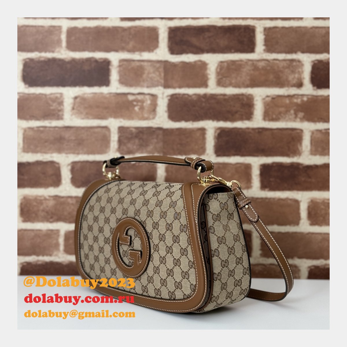 Gucci Blondie Shoulder Top Handle 1:1 Mirror 815716 Bag