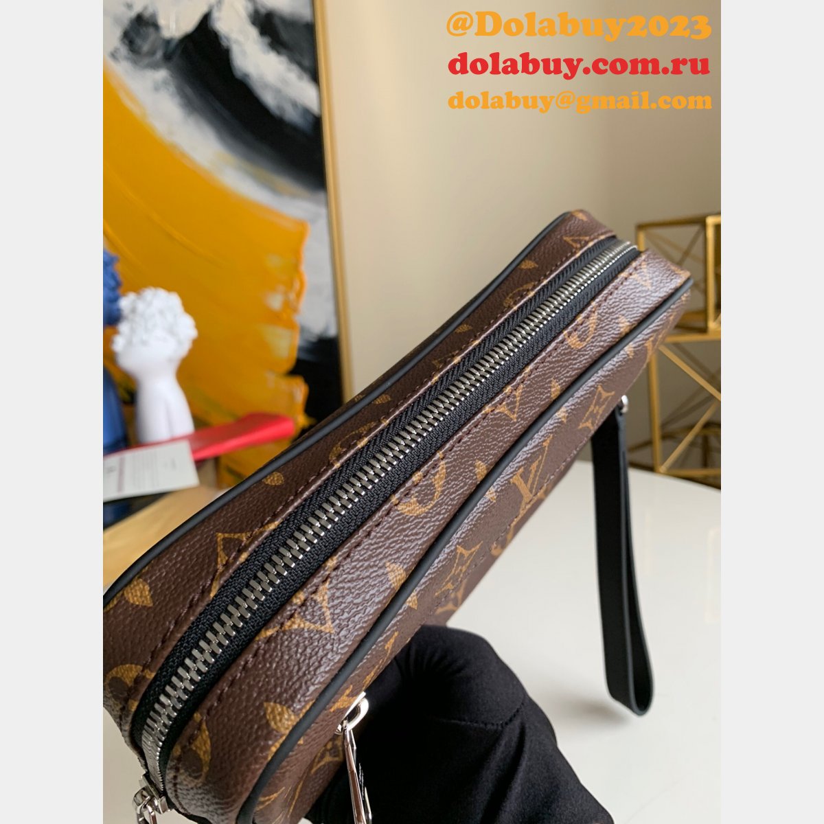 Luxury Louis Vuitton Outlet Kasai Clutch M42838/N41664 Bag