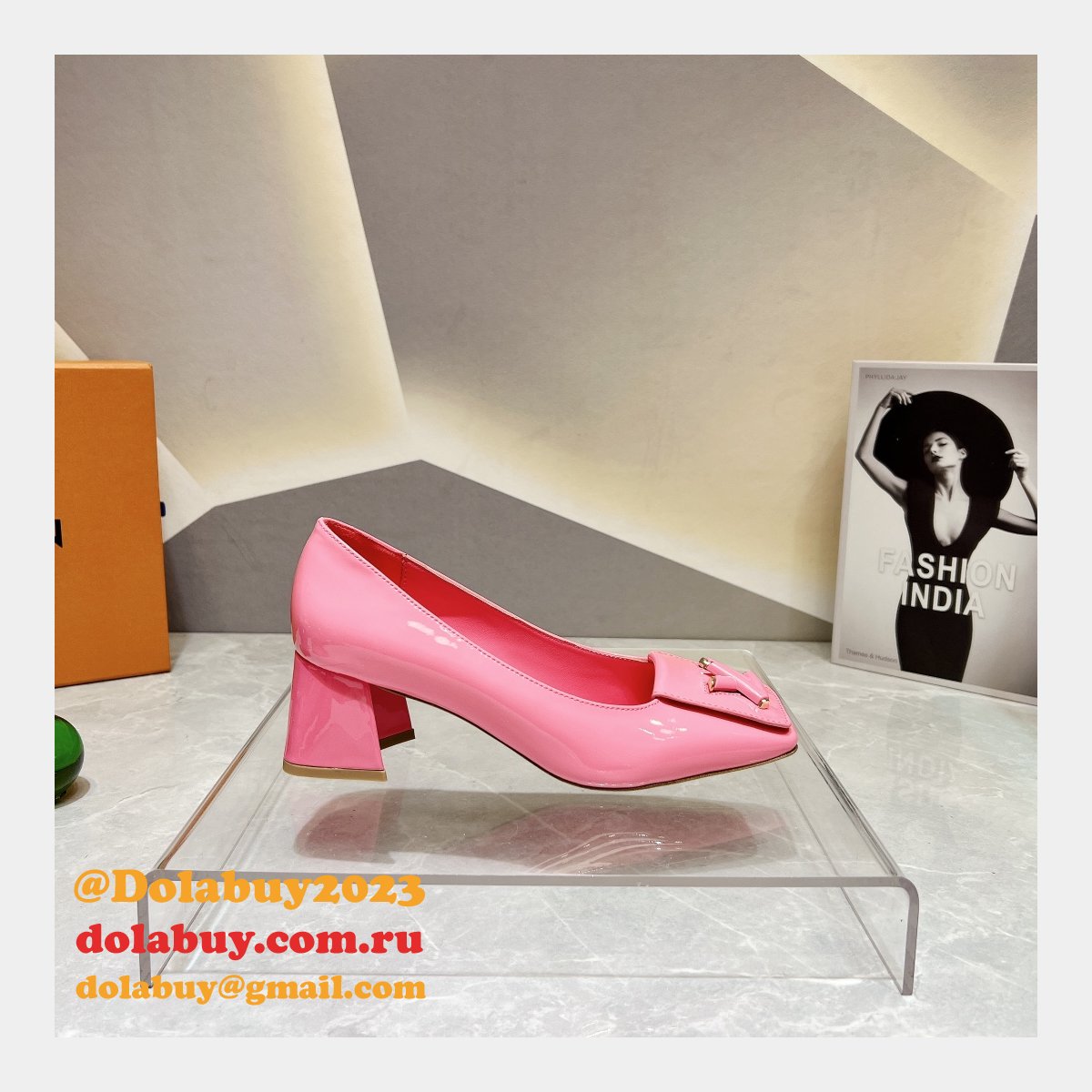 Luxury Buy Inspired Louis Vuitton Square Buckle Replicas Shoes