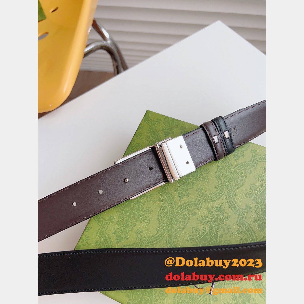 Replica High Quality 3.5CM Gucci 7 Star BELT