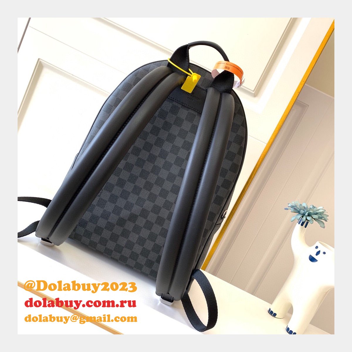 Louis Vuitton Replicas Josh Damier Graphite Canvas N40365 Grey