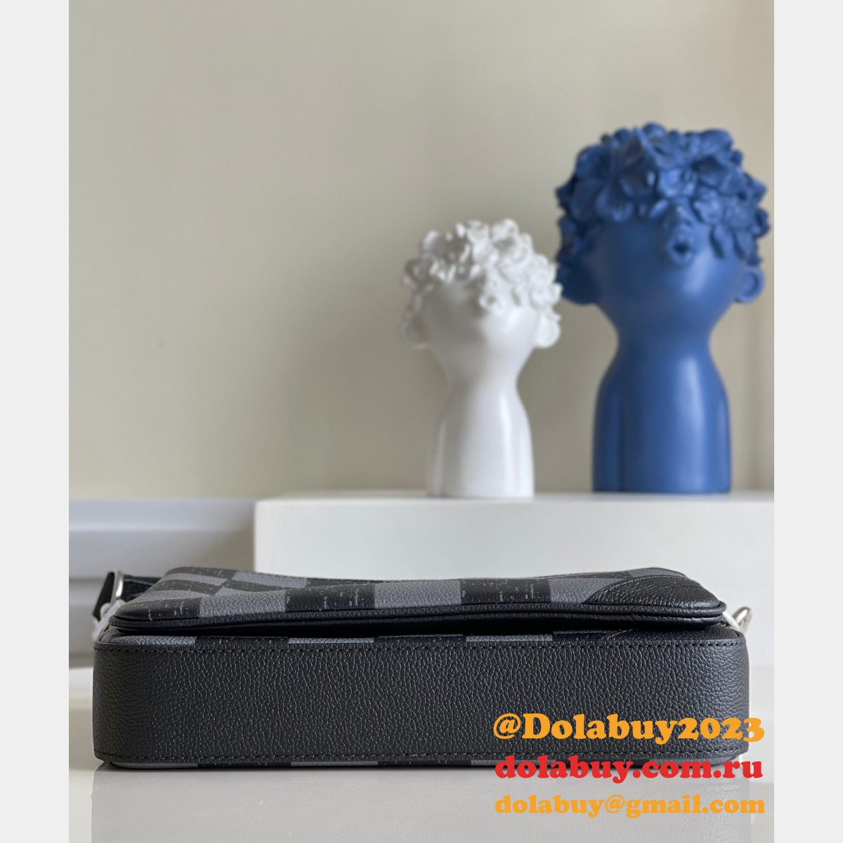 Best High Quality Replica LV Trio Messenger Other Leathers N80401 Black Bags