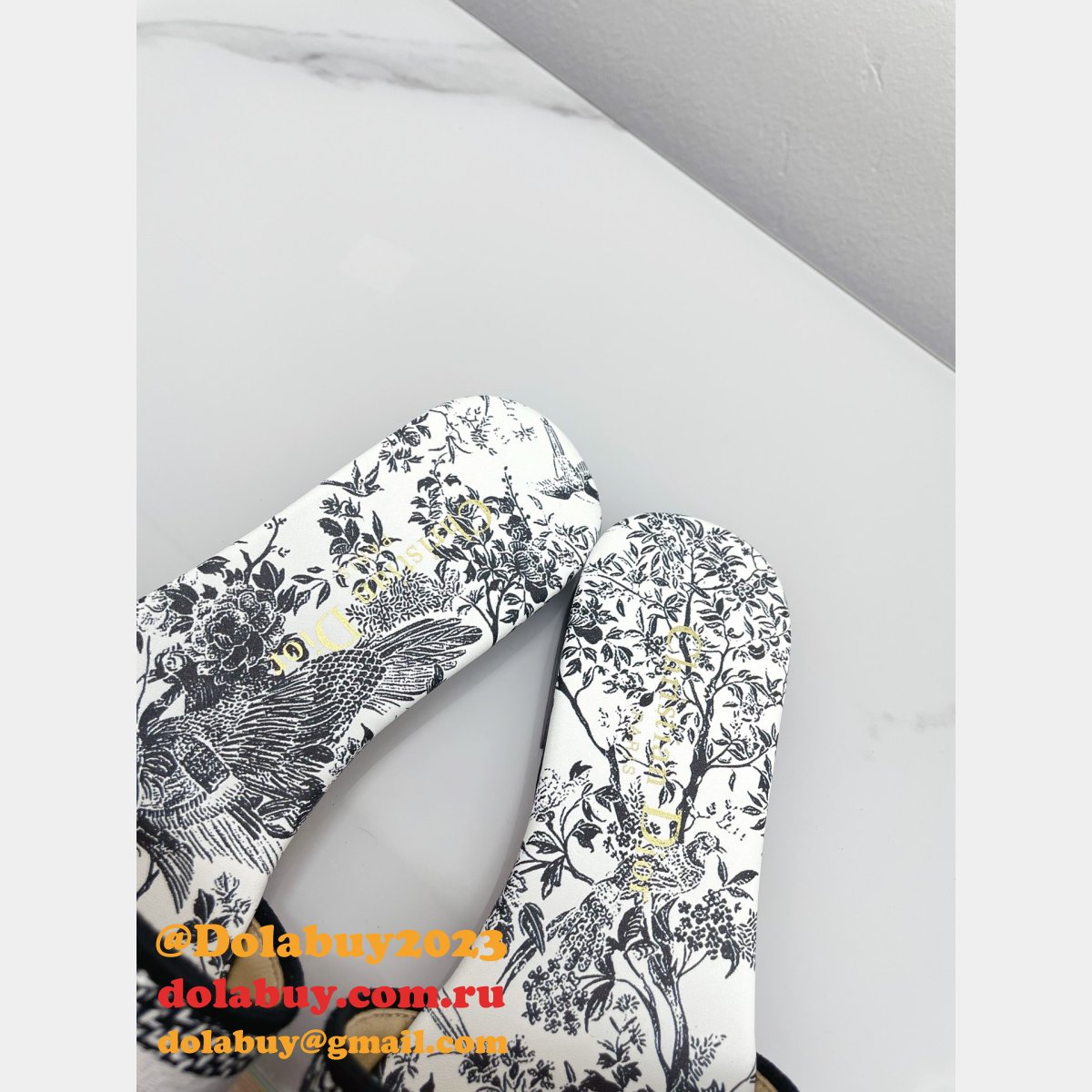 Knockoff 1:1 Mirror DIOR Dway Slide