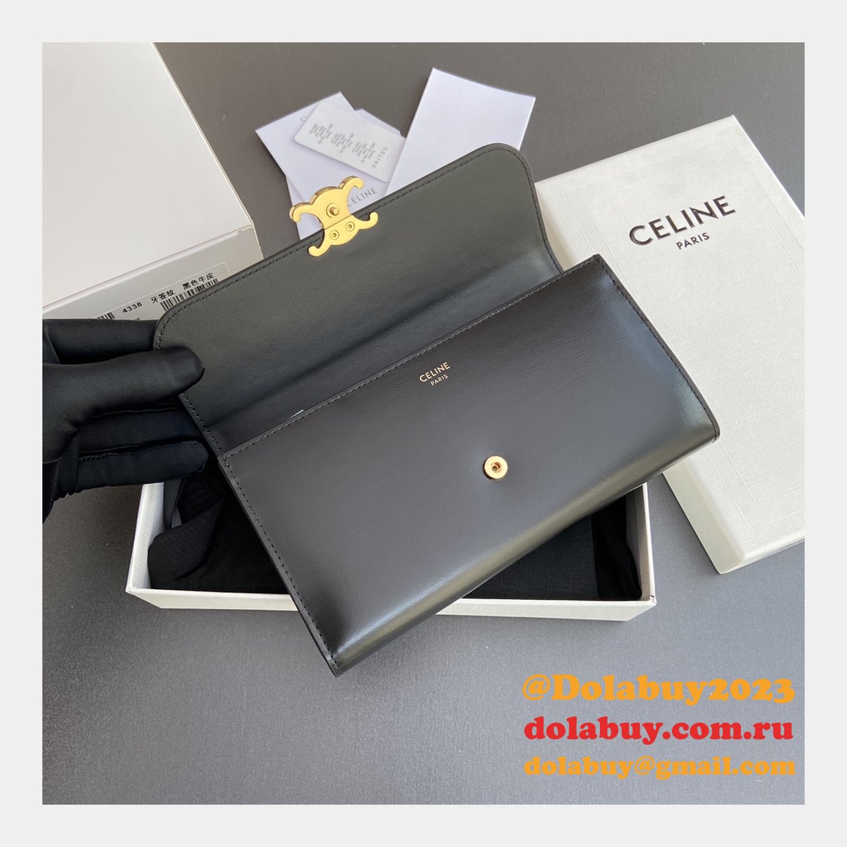 7 Star celine TRIOMPHE 1:1 Mirror wallet