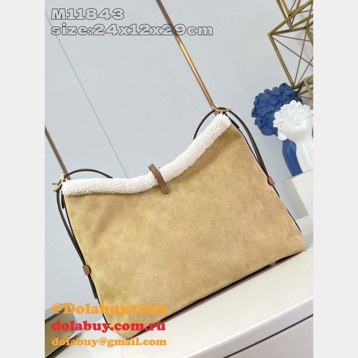 Top CarryAll Louis Vuitton Designer Copy Mahina M11843 Bag