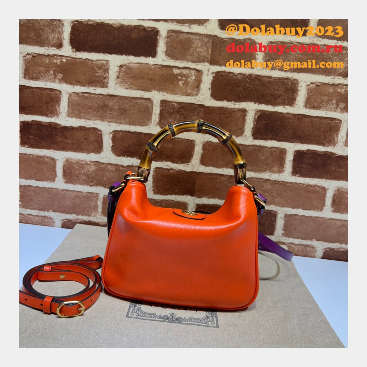 Gucci Perfect 746251 Diana Knockoff Shoulder Bag