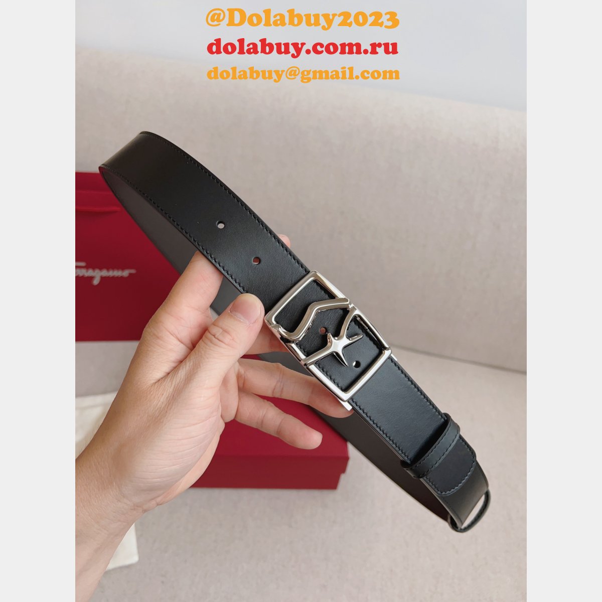 High Quality FERRAGAMO BELT 35MM 1:1 Mirror