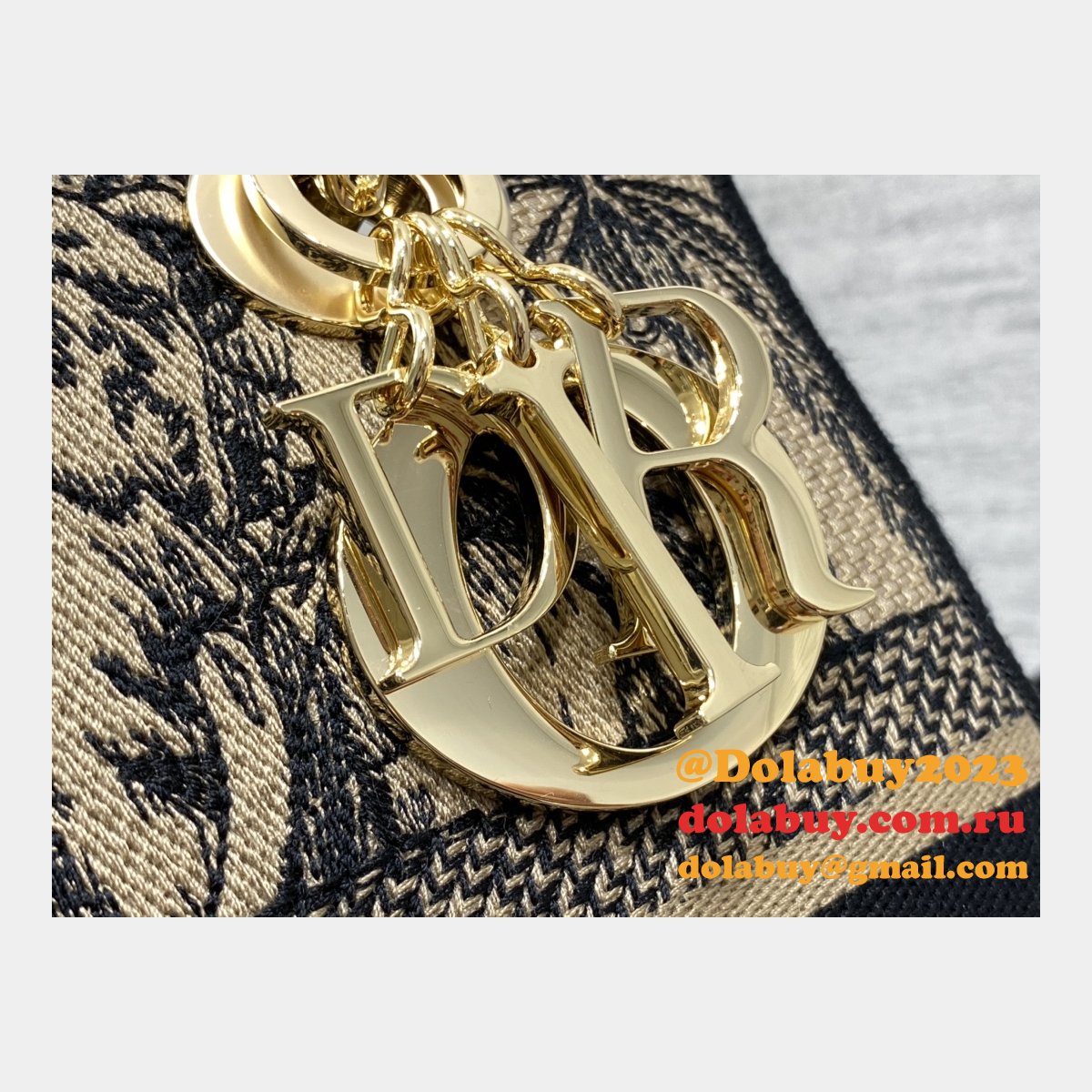 Christian Dior Perfect Designer Replica Lady Dior 24cm Handbags