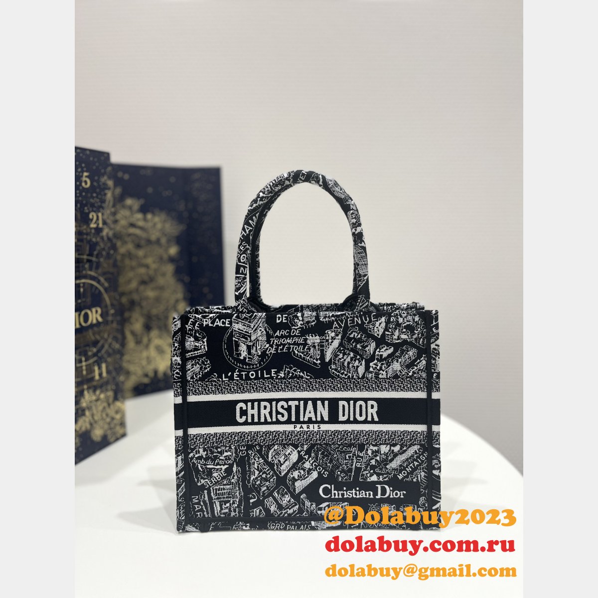 What Best Sellers Christian Dior CD Book Tote Replica Bag Dolabuy
