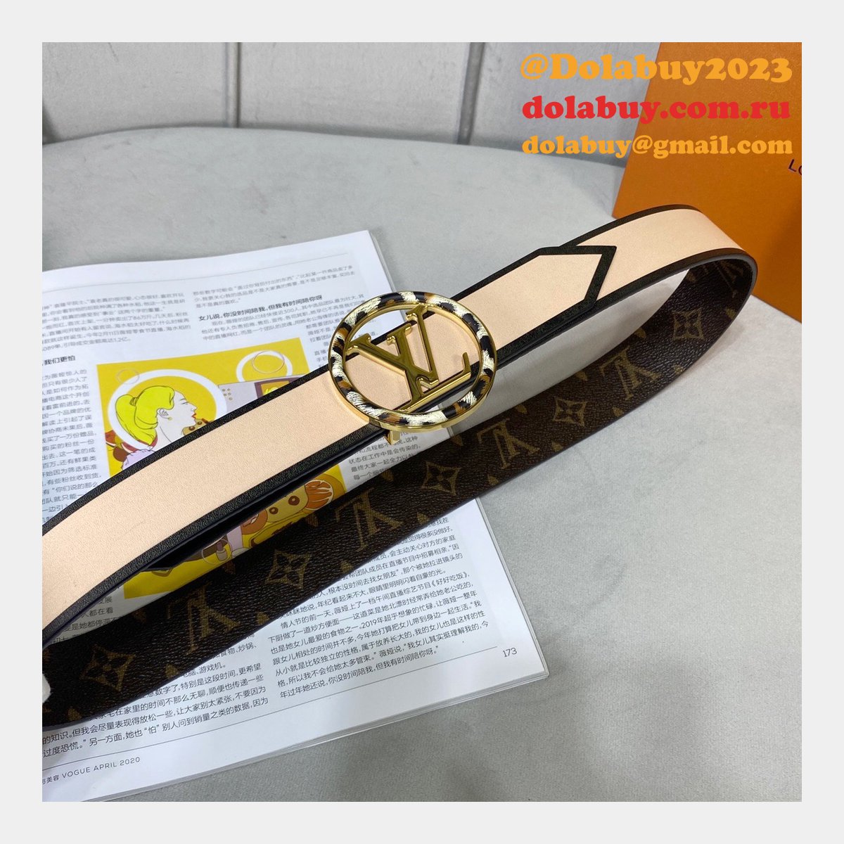 Replica Louis Vuitton All Around 35mm Belts