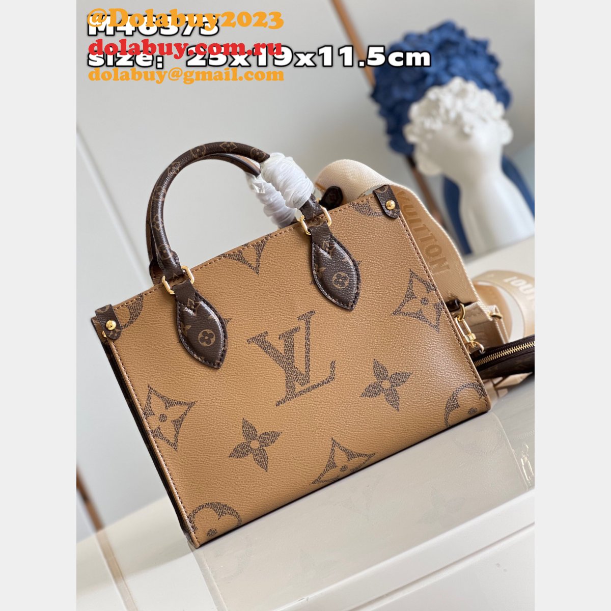 OnTheGo Knockoff Louis Vuitton M46373 Autres Toiles Monogram Bag