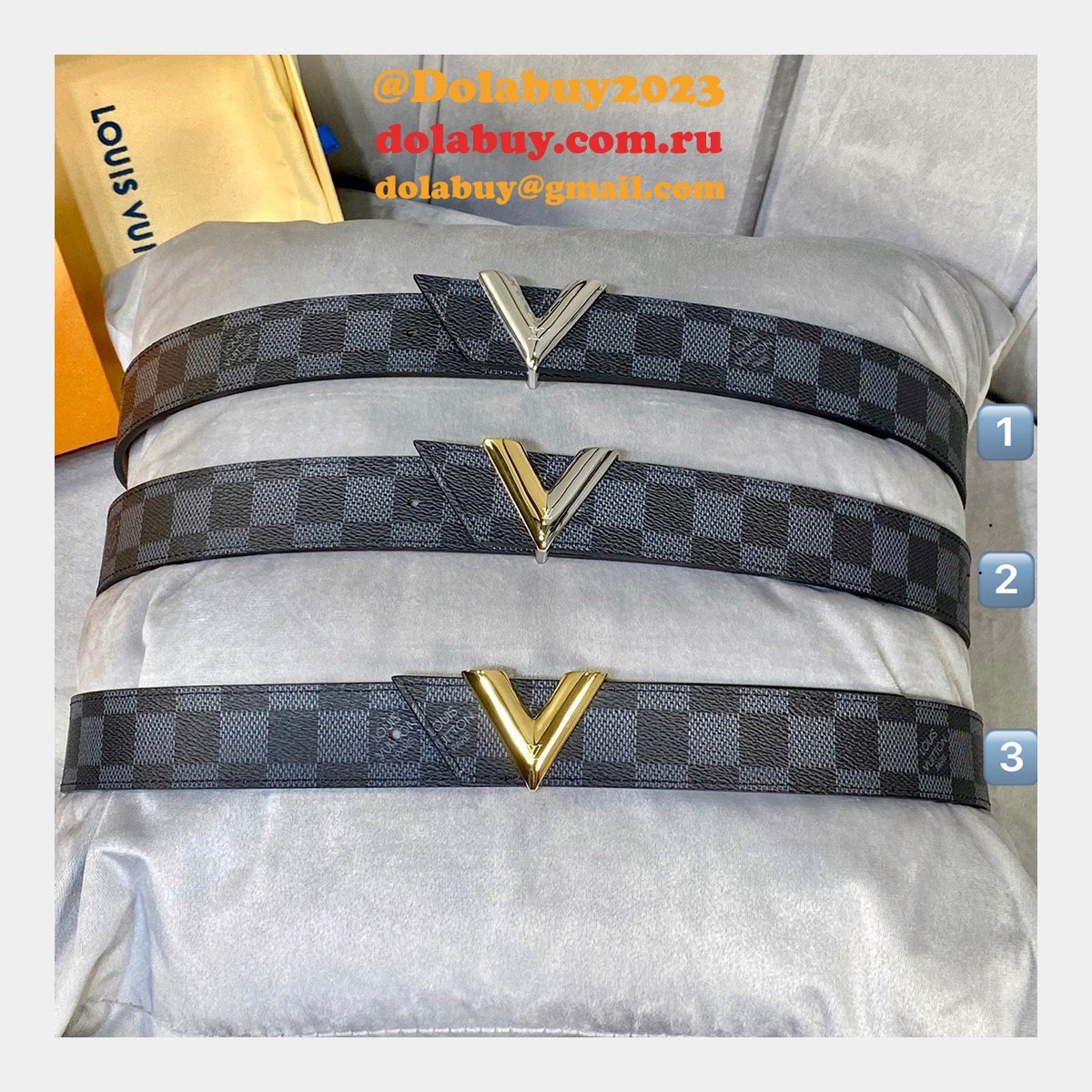 Louis Vuitton 35mm Belts Sale Cheap