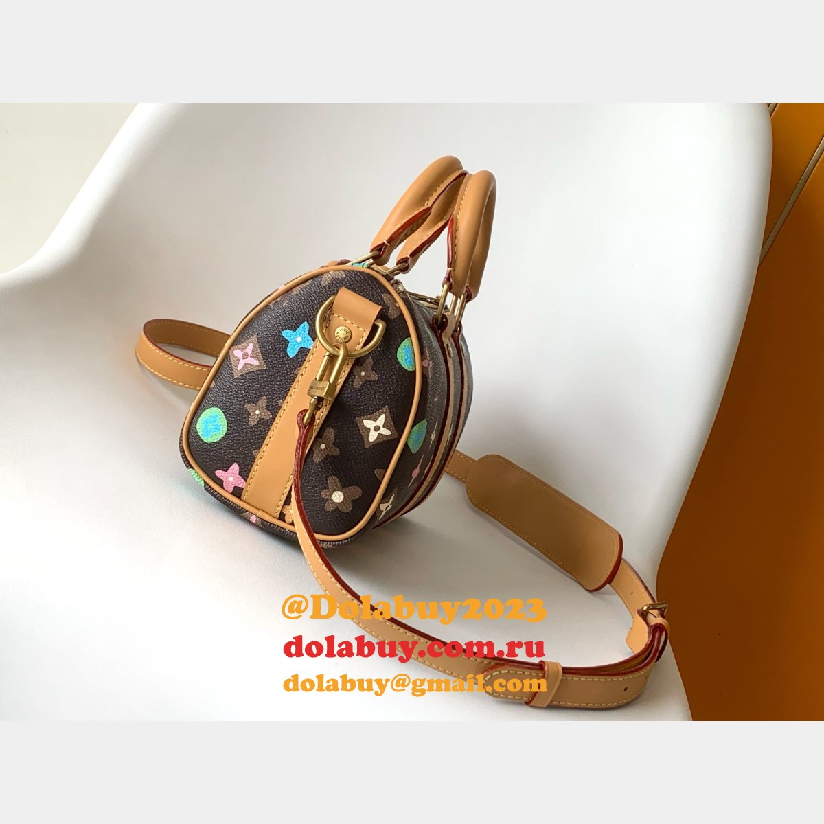 7 Star LOUIS VUITTON M24849 Keepall 25 Monogram Eclipse Reverse BAG