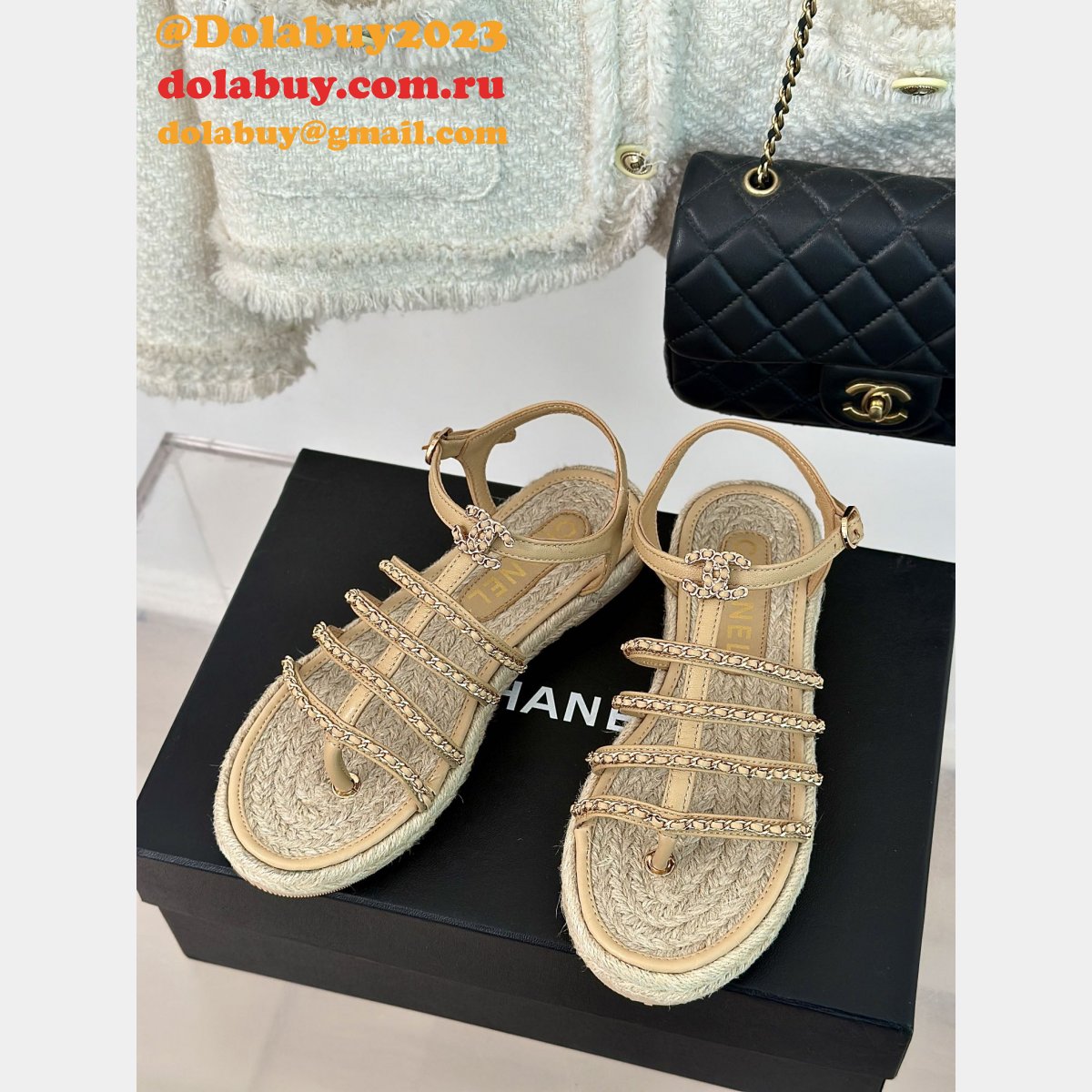 Top Quality CC Fashion Luxury Sandal