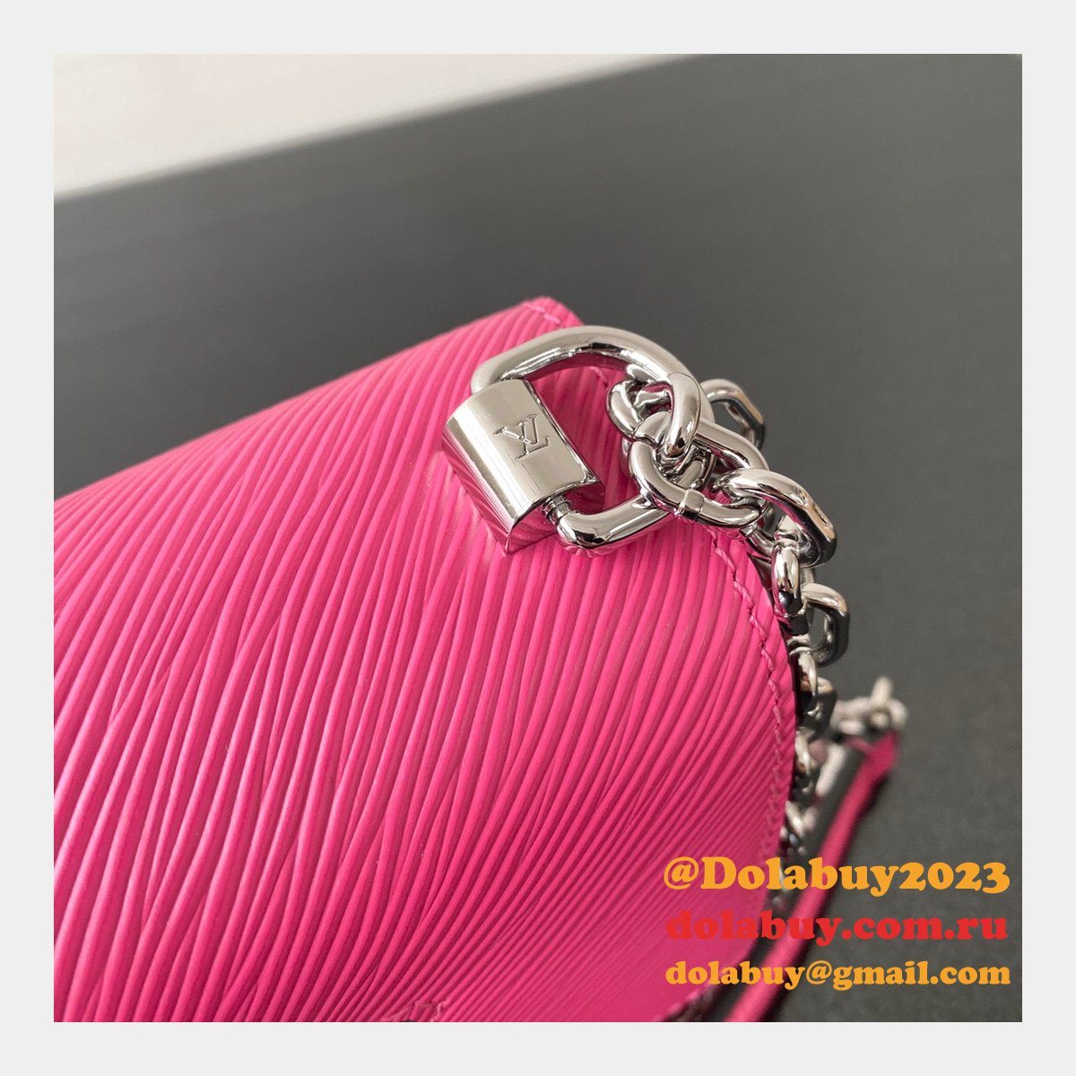 Replica Louis Vuitton Twist MM Epi Leather 16cm 4 Colours