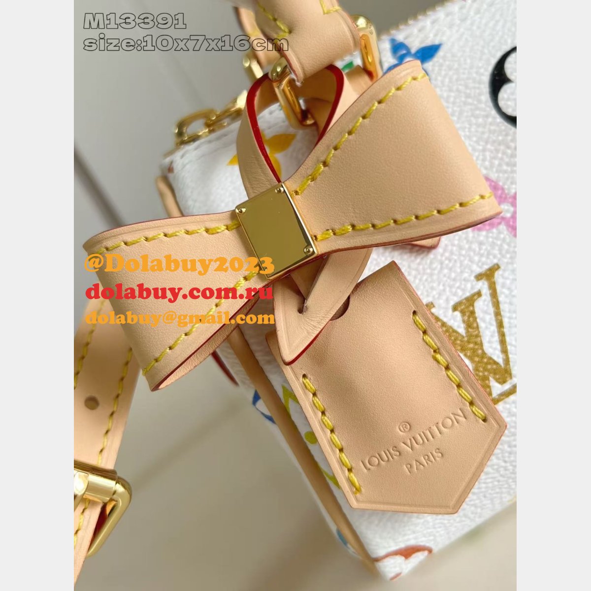 LV x TM Nano Speedy New 2025 M13391 Louis Vuitton Replica Bag