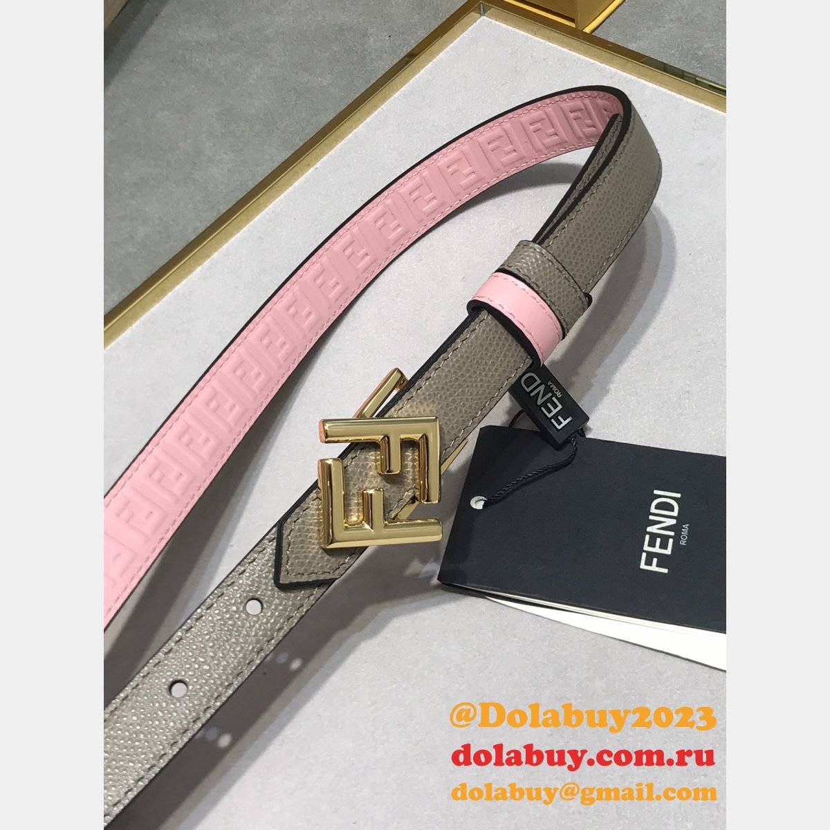 Luxury FENDI BELT 20MM Fashion Wholesale
