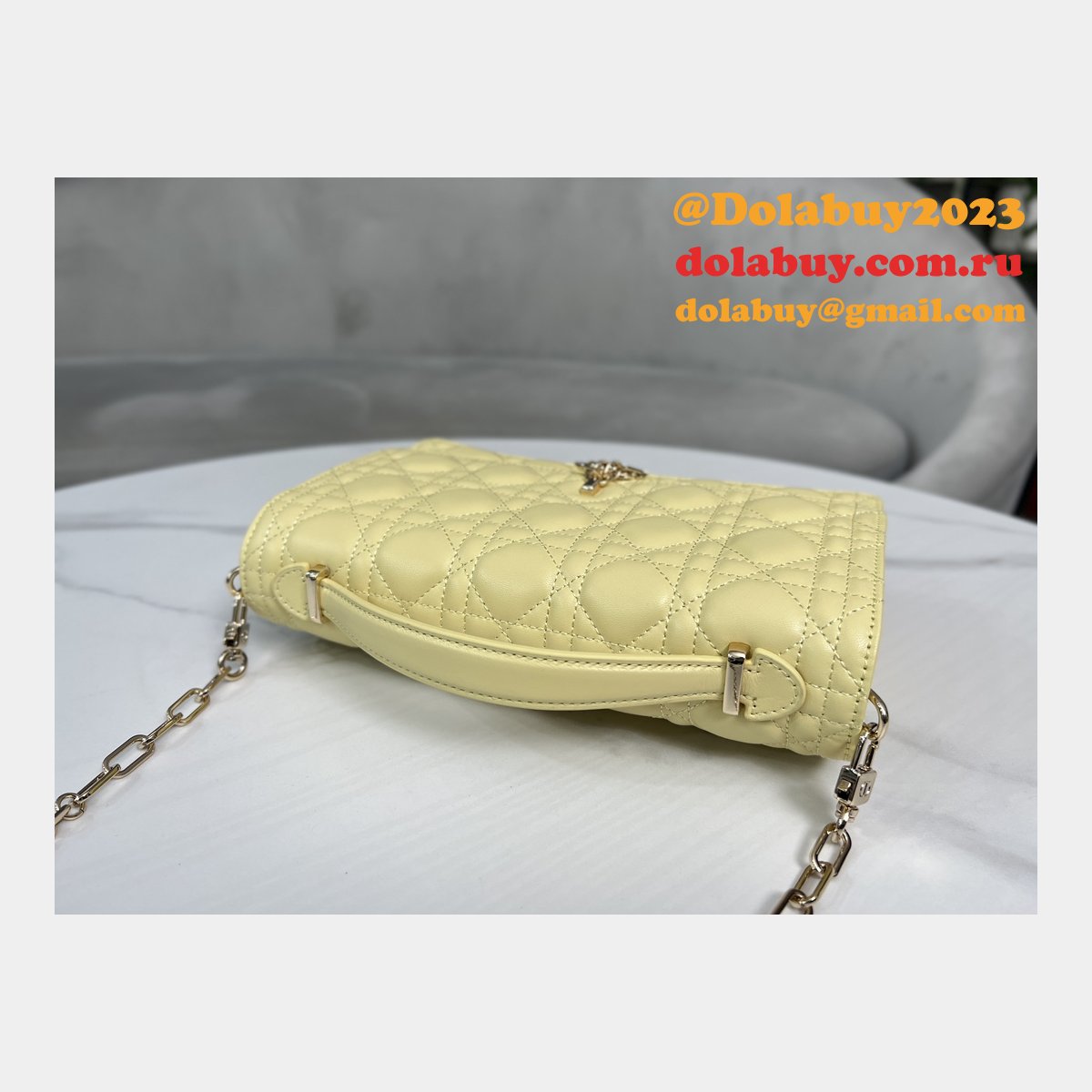 Luxury MISS DIOR LAMBSKIN 9212 Fashion LADY BAG