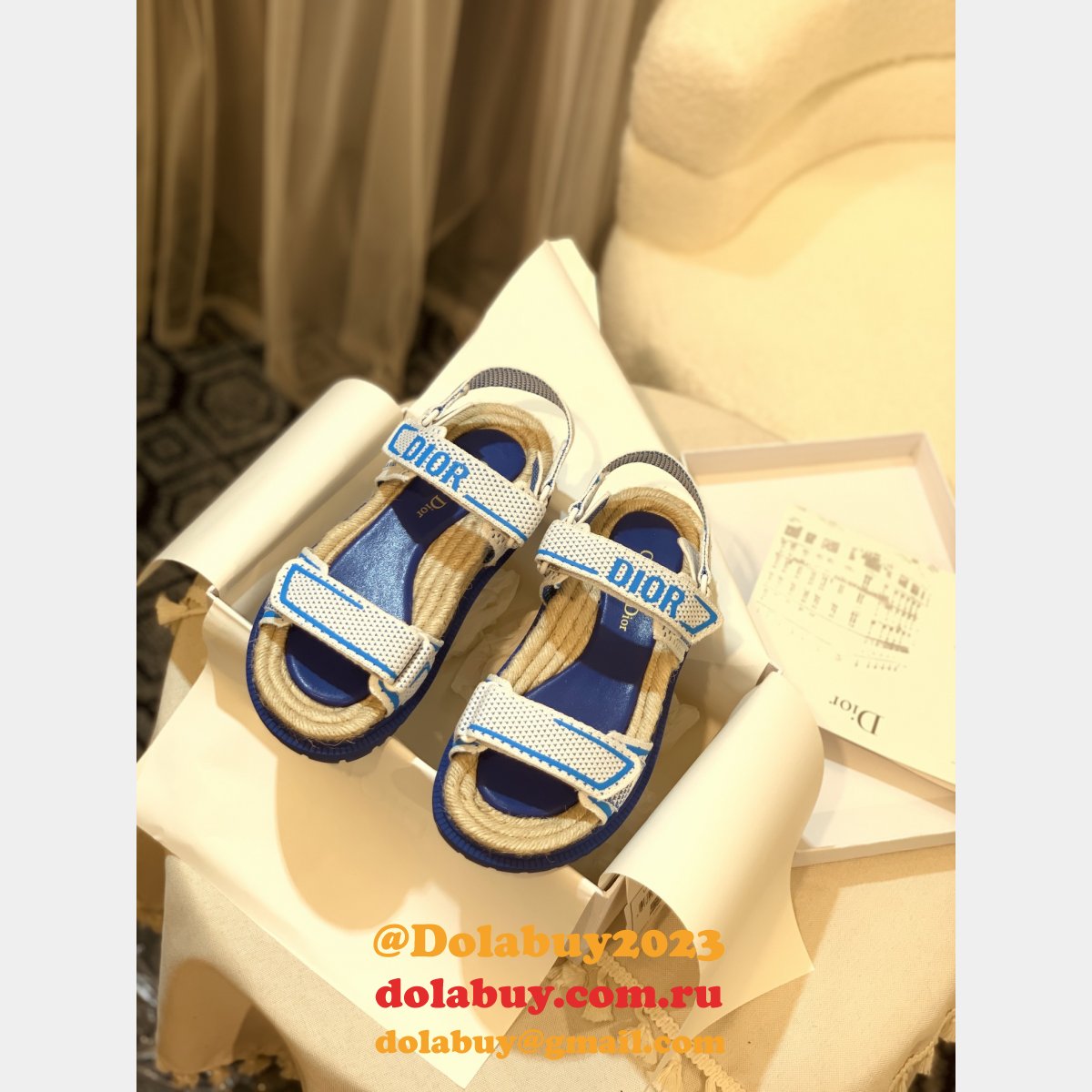 7 Star Luxury DIOR SANDALS Best Replica
