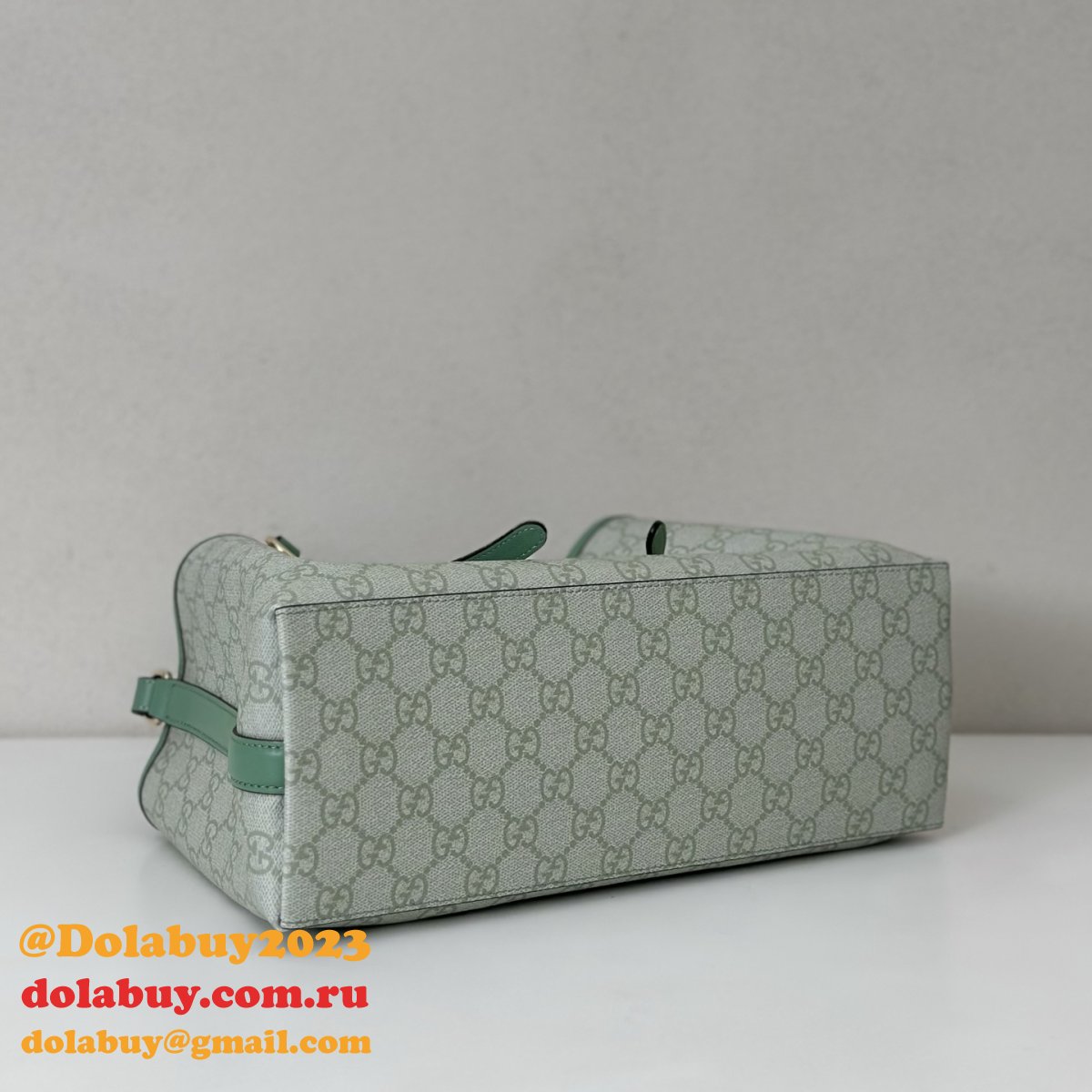 Gucci Inspired GG Emblem Small Tote Shoulder 815214 Bag
