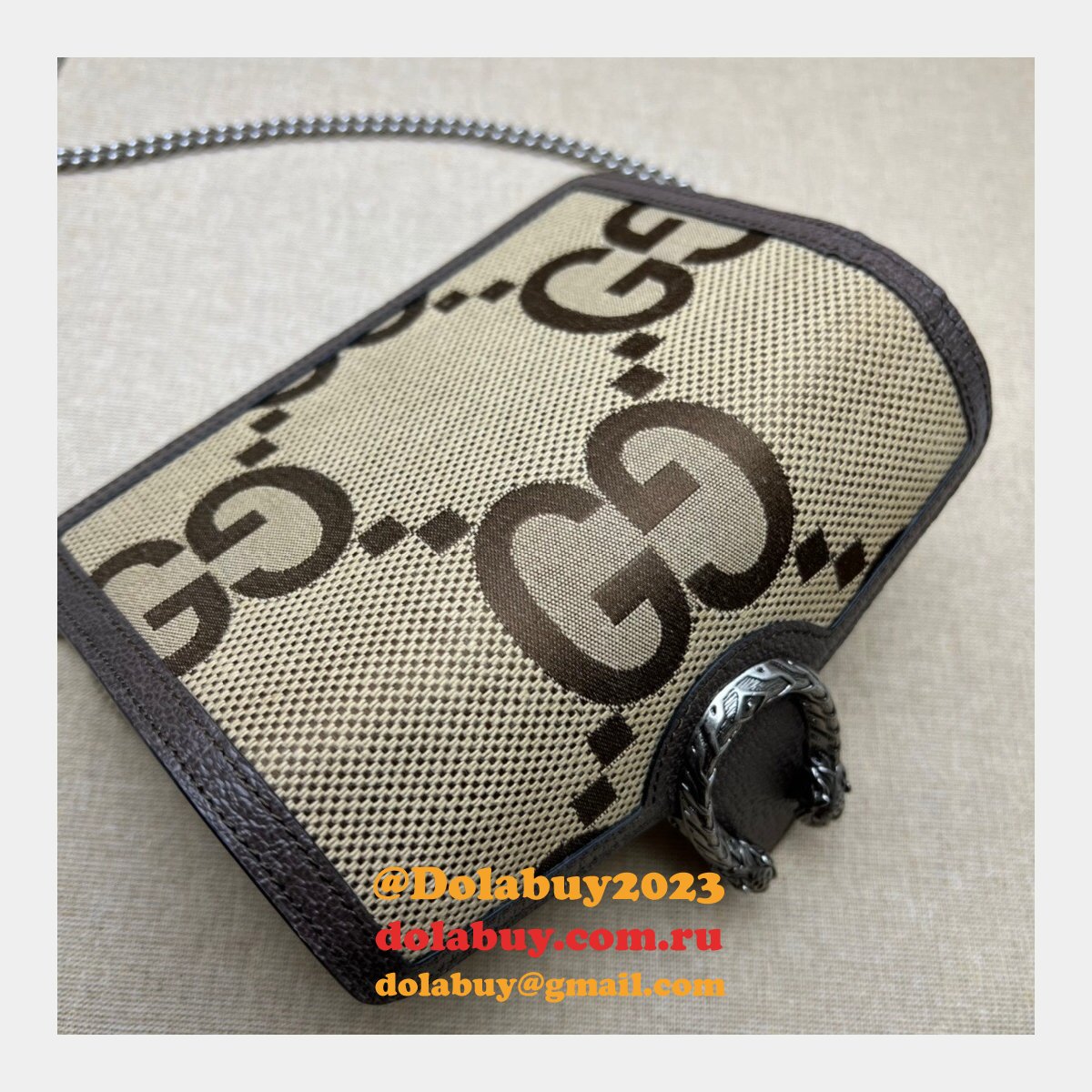 Gucci Top Quality Dionysus 476432 GG Supreme Super Replica Bag
