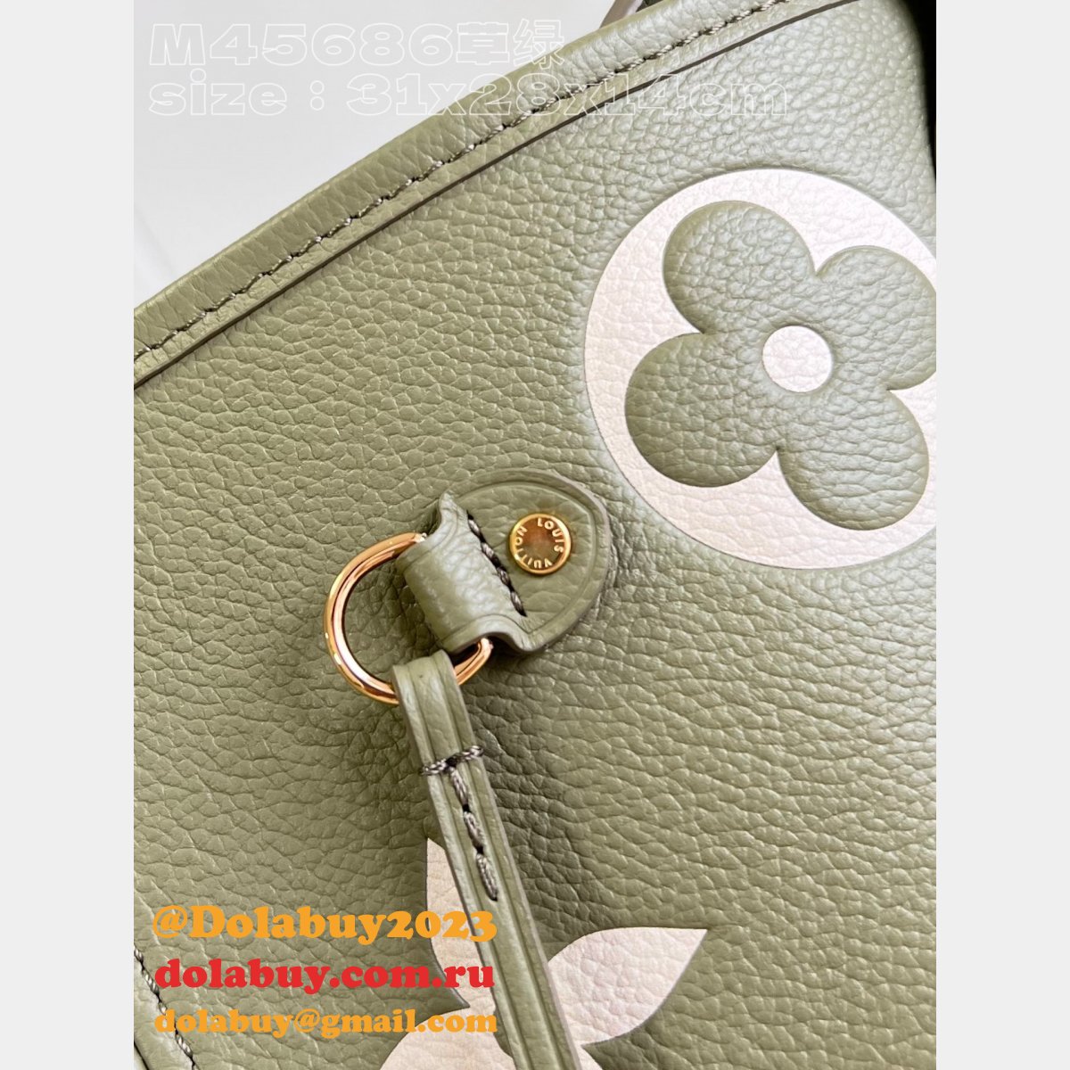 M46649 Neverfull Monogram Empreinte Louis Vuitton High Quality Bag