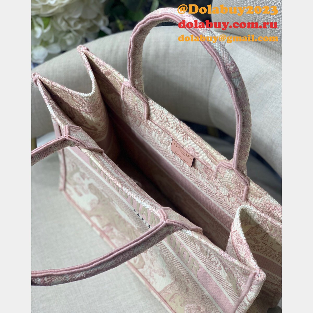 AAA+ Christian Dior CD Book Tote Top Quality Bags