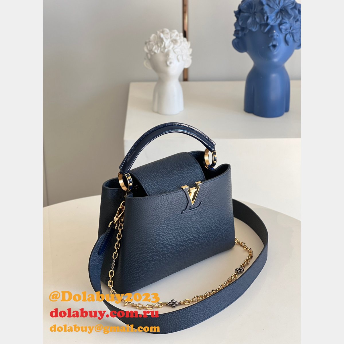 Shop Wholesale Louis Vuitton Replicas Capucines M59209/M59065 Handbag