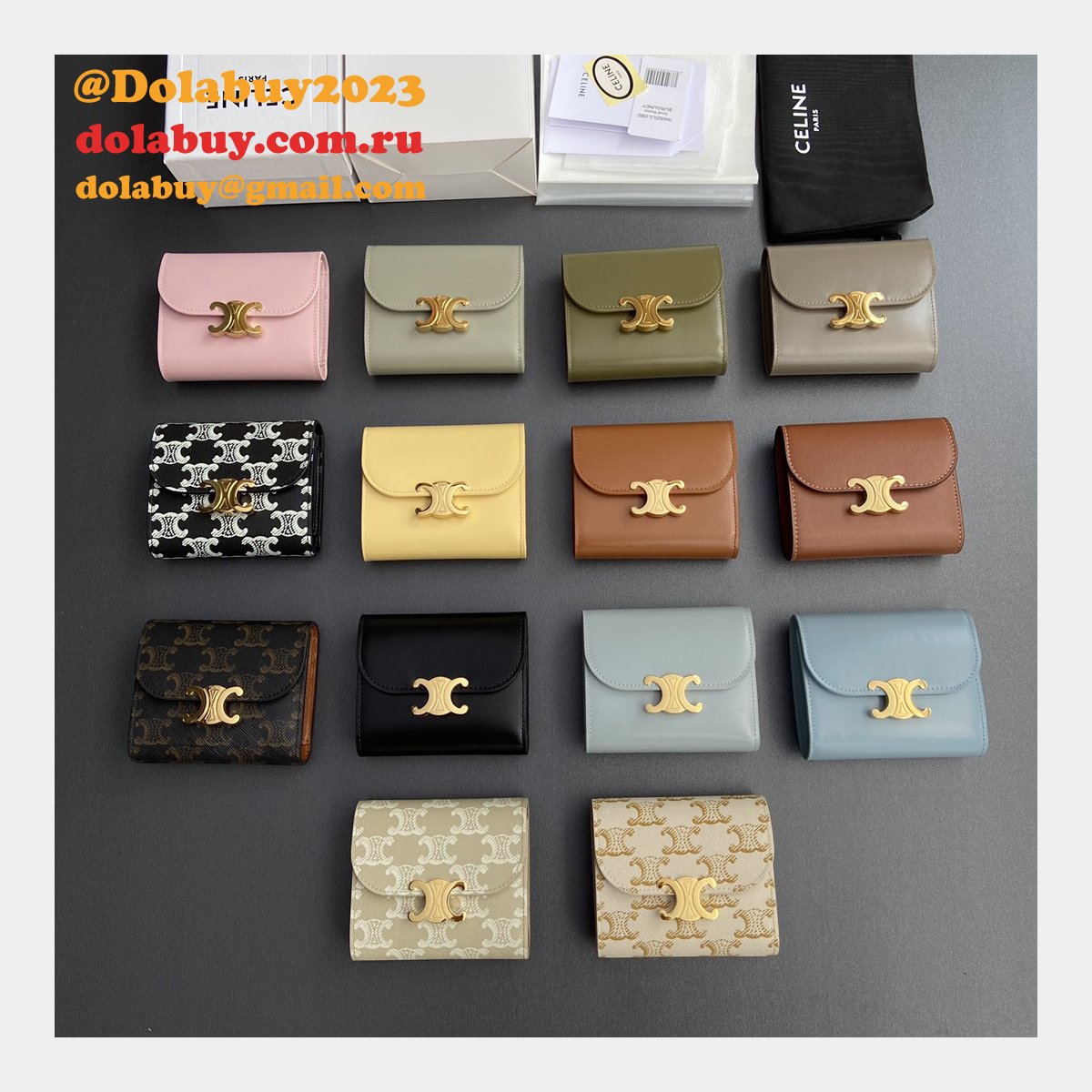 More Best The Replica Celine Wallets Online Store