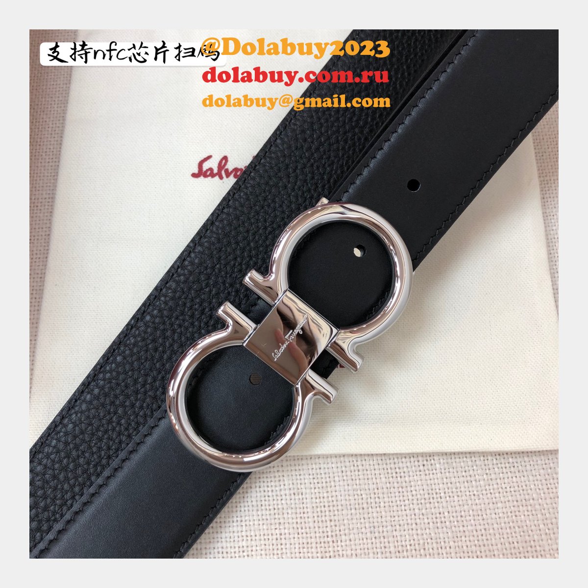 High Quality 7 Star FERRAGAMO 35MM BELT