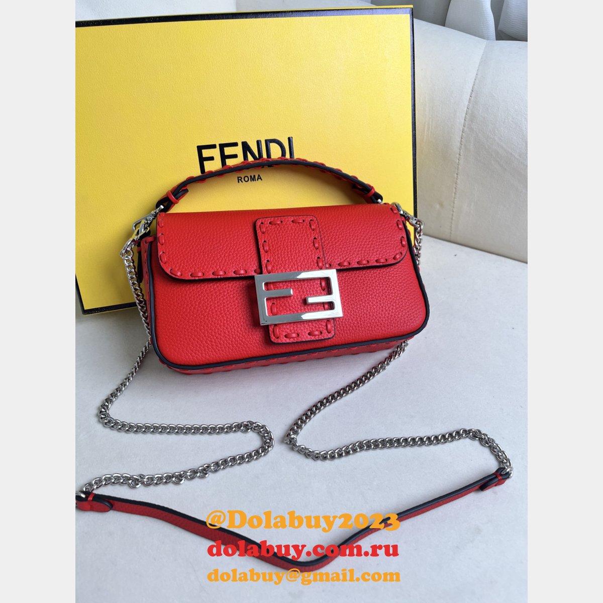 Wholesale Fashion FENDI BAGUETTE HANDBAG #8007