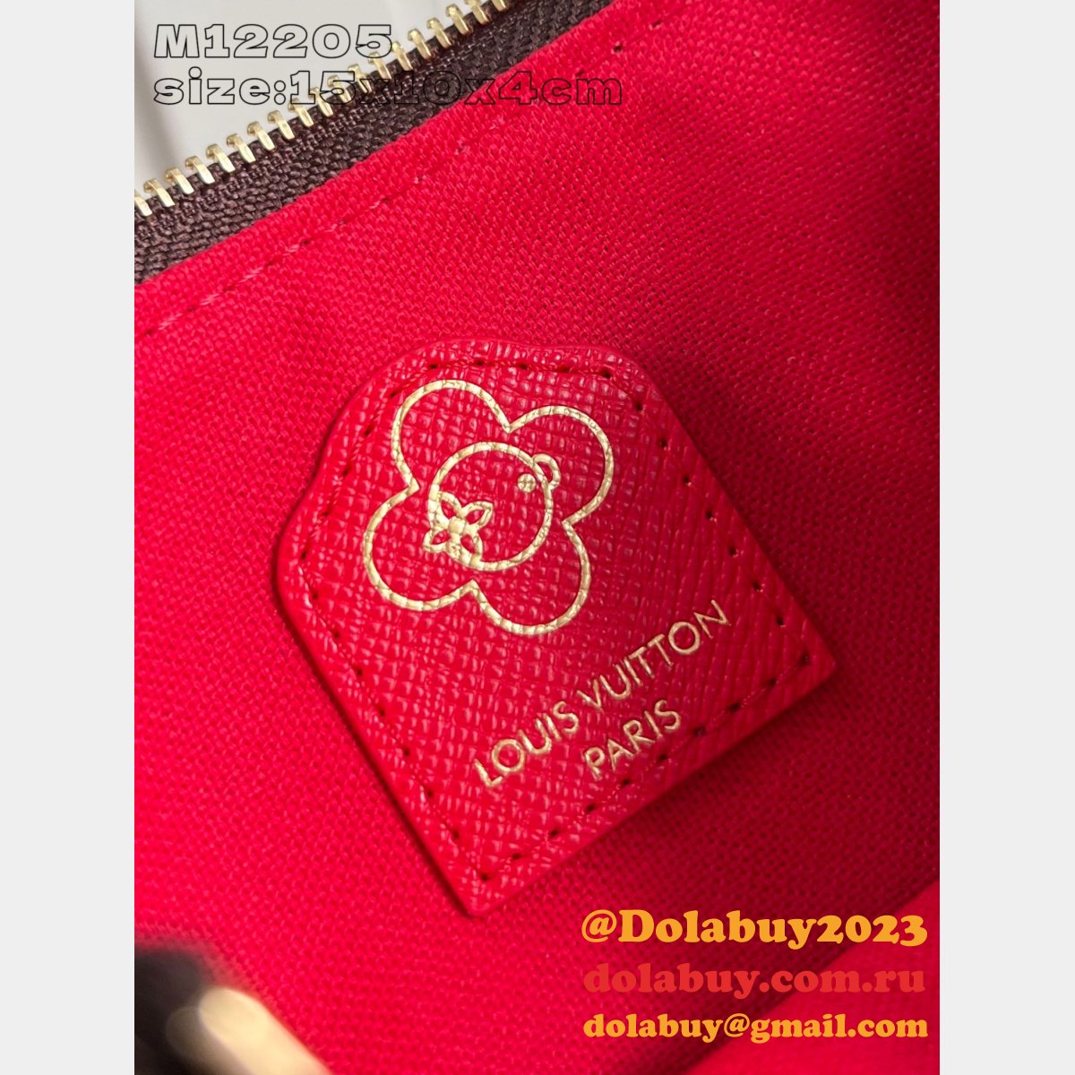 Louis Vuitton Wholesale Pochette Accessoires Monogram M12205 Luxury Bag