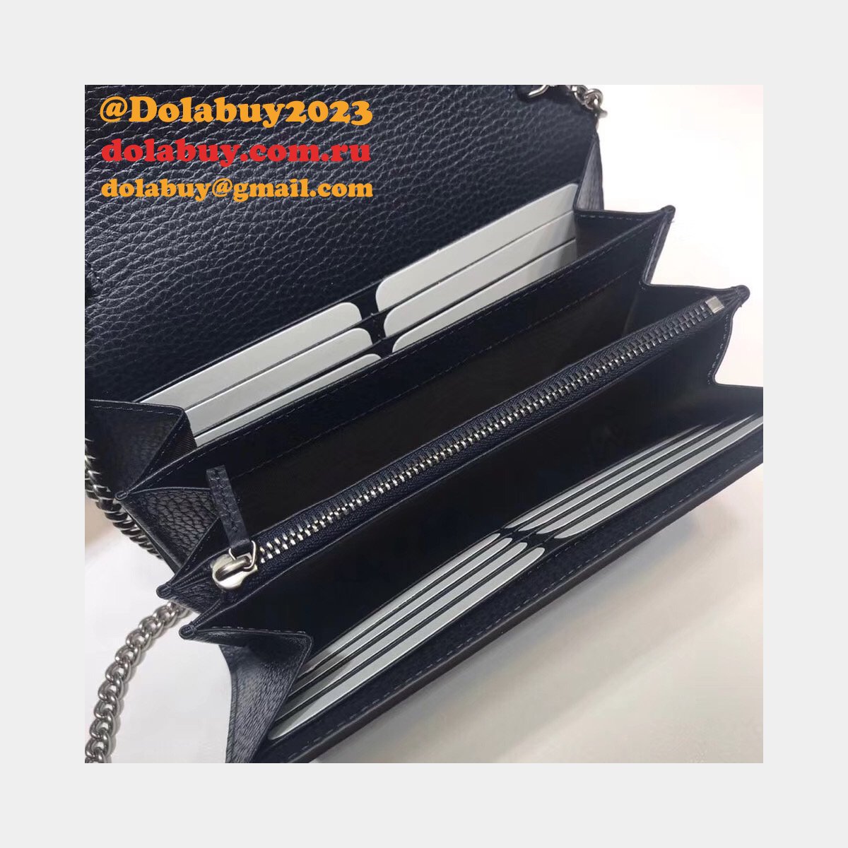 cheap G*u*i dionysus leather mini chain bag 401231 black