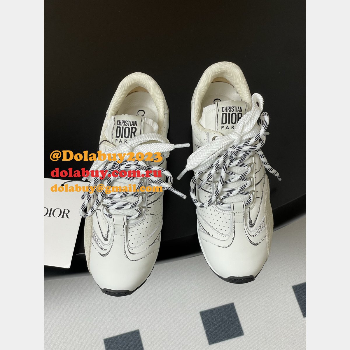 Top Quality Dior D-Sketch Sneaker
