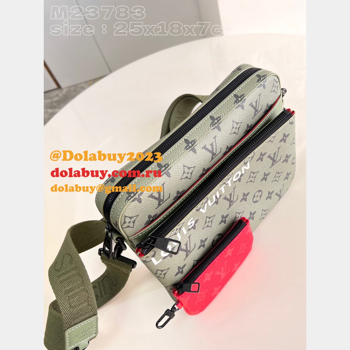 Trio Messenger Monogram M23783 Men Replica Louis Vuitton Bag