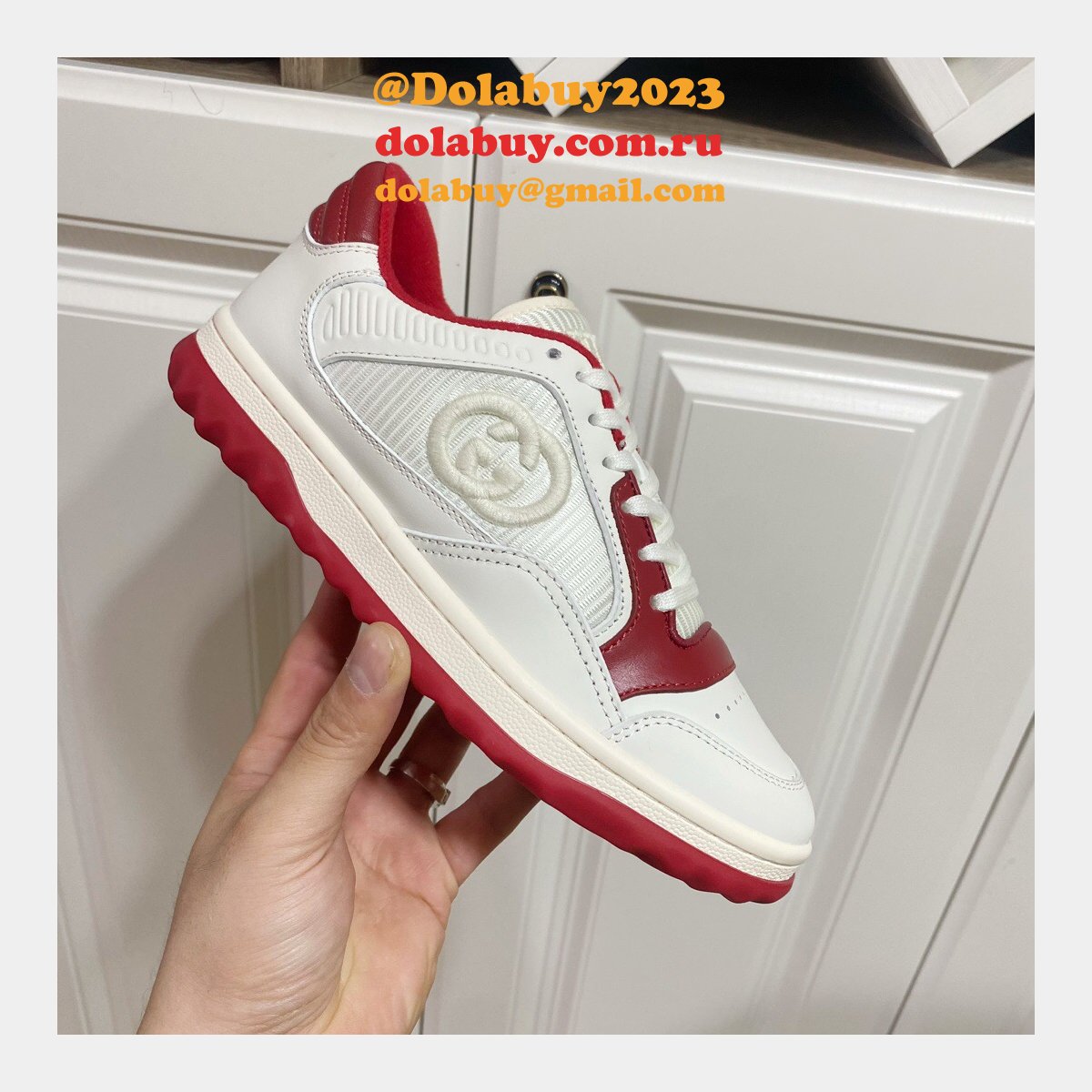 G*u*i replica inspired mac80 leather low-top sneakers 1:1 mirror shoes