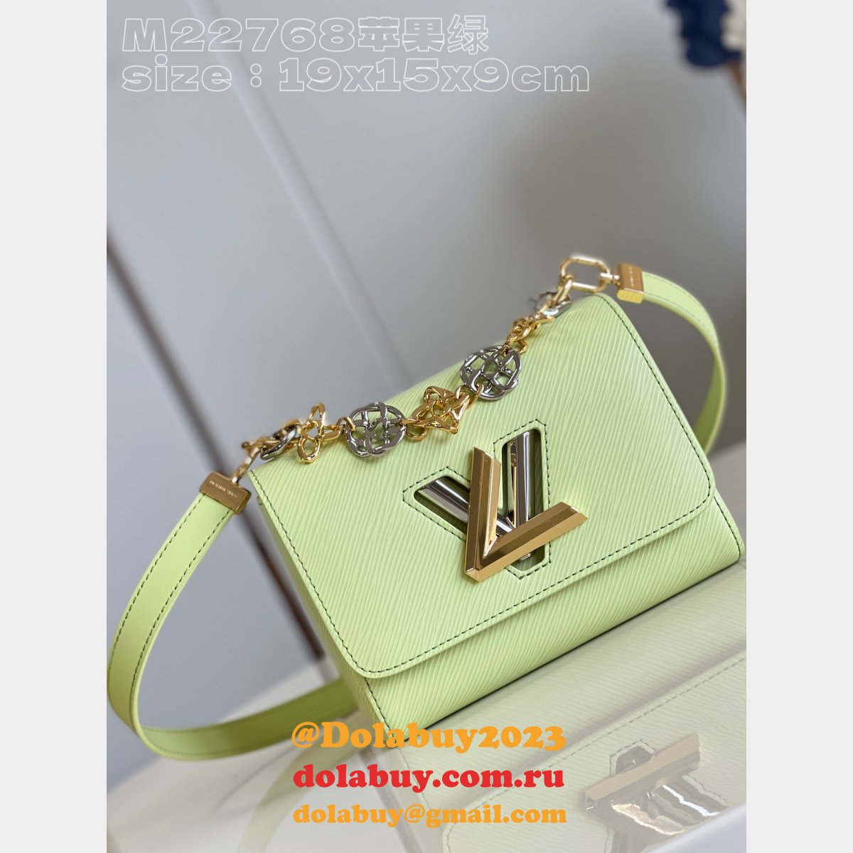 Perfect Twist M22768 Epi Designer Louis Vuitton Replica Bag